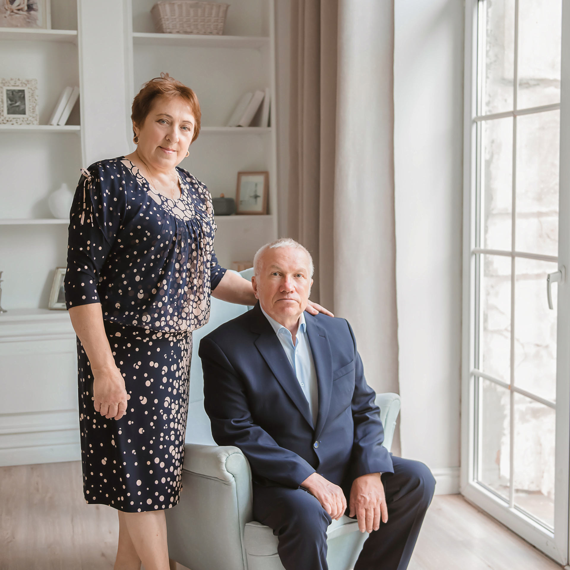 Семейная фотосессия в студии Санкт-Петербурга. Фотограф в Санкт-Петербурге Наталья Прядильщикова