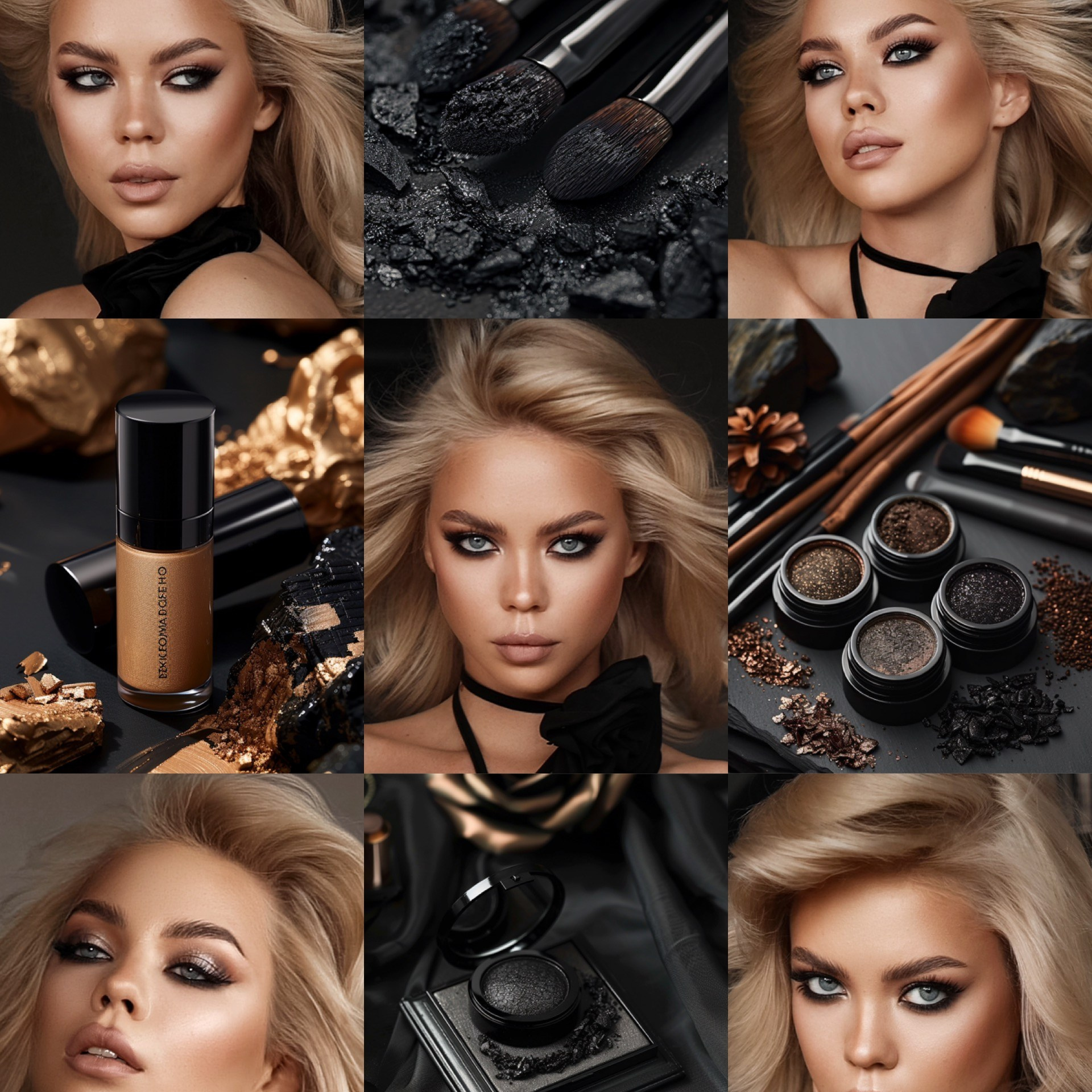 Генерация "Предметная съемка для визажиста".