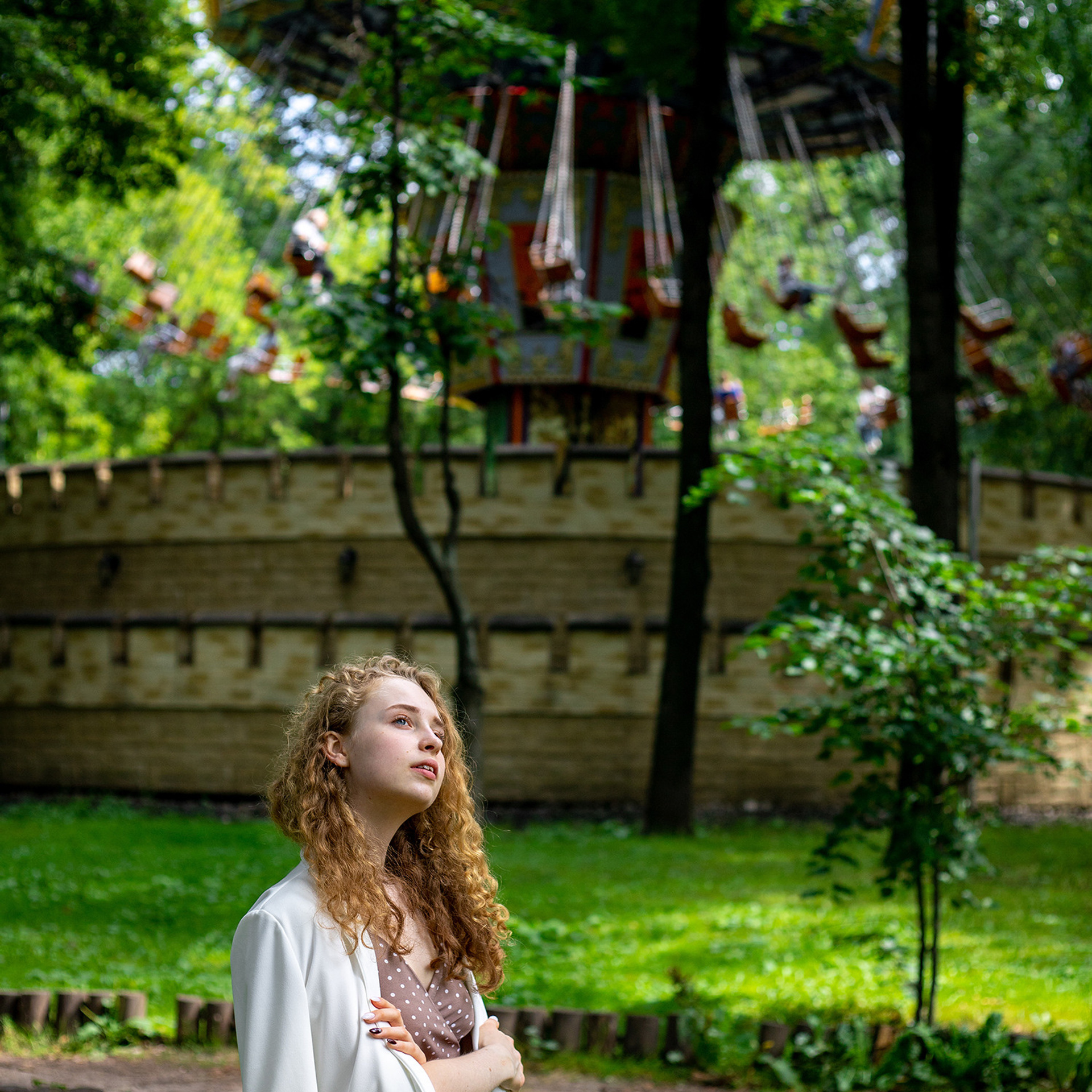 Соня в парке