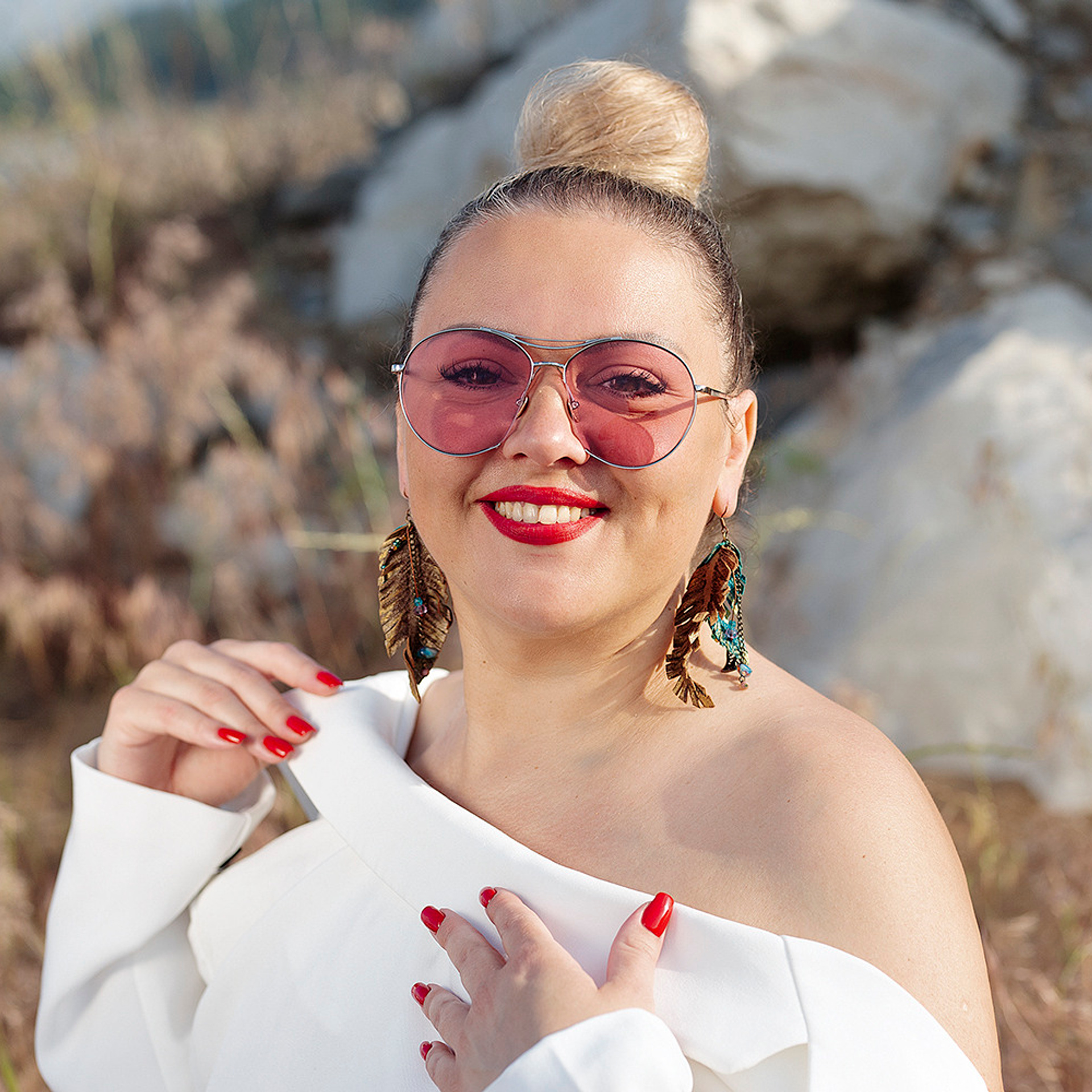 Съемки на улице