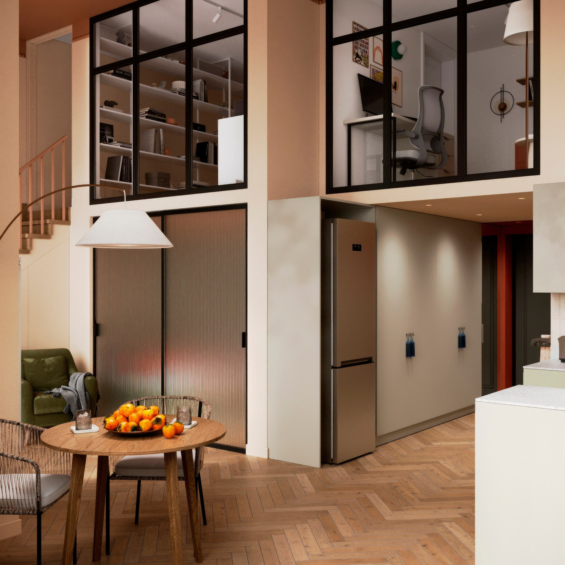 Уютная цветная квартира со&nbsp;вторым светом