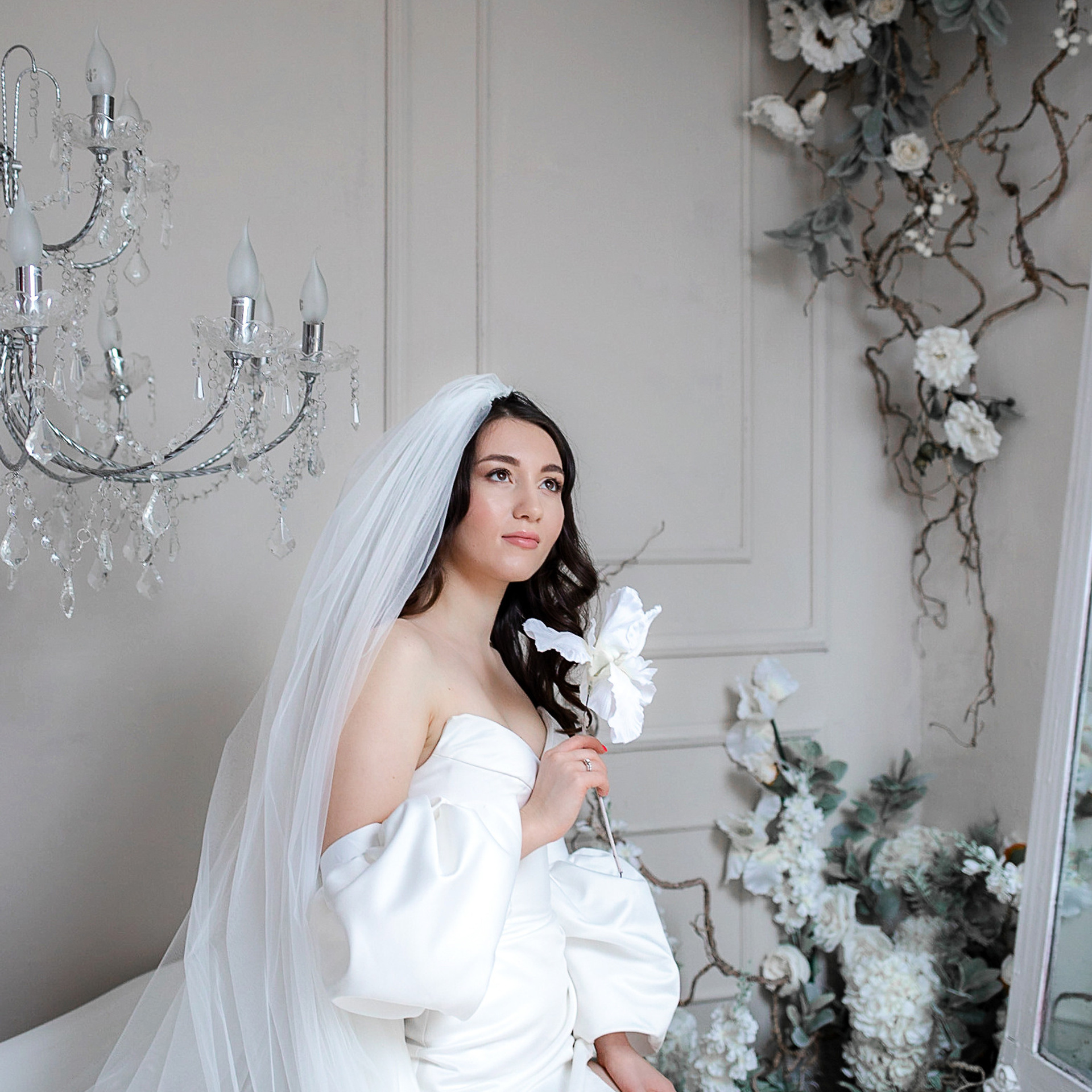 Утро невесты в студии