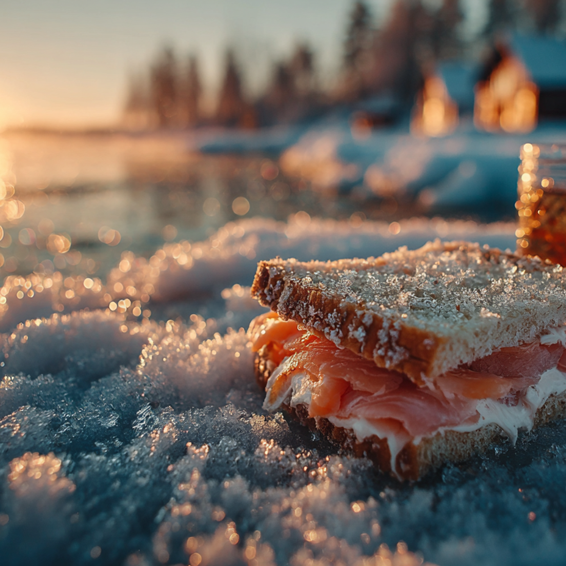Эмоциональная подача с акцентом на природу и свежесть продуктов.