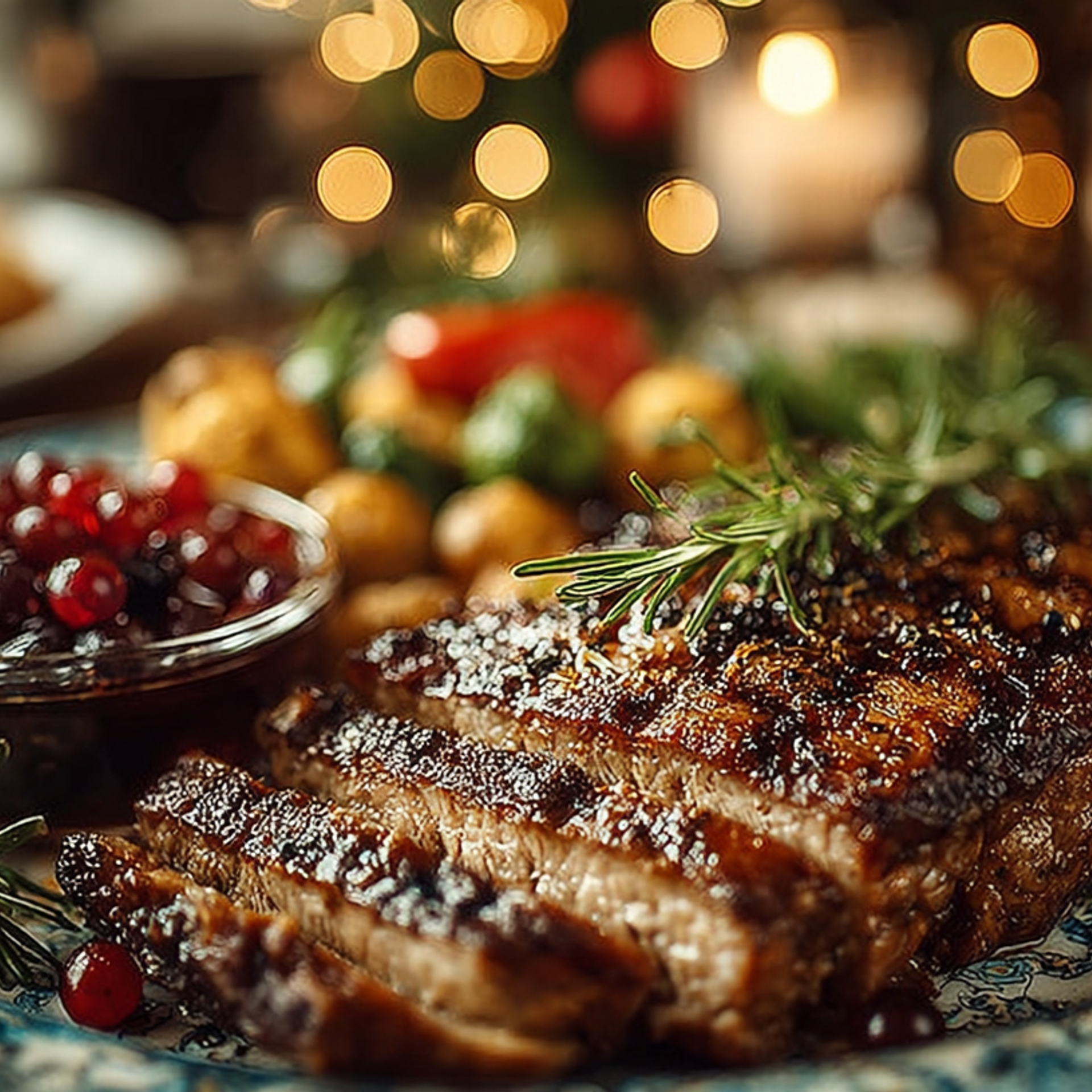 Традиционное праздничное блюдо с акцентом на текстуру и тепло домашнего стола.