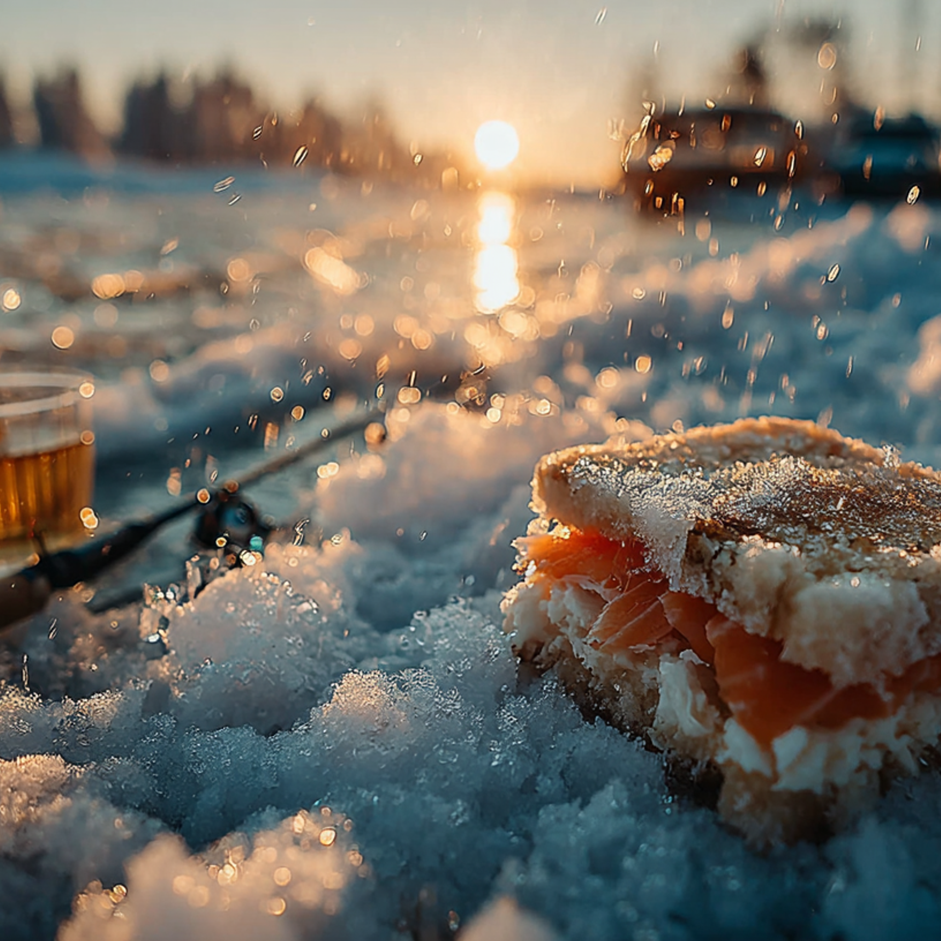 Атмосферный холодный сет — отлично раскрывает натуральность продукта.
