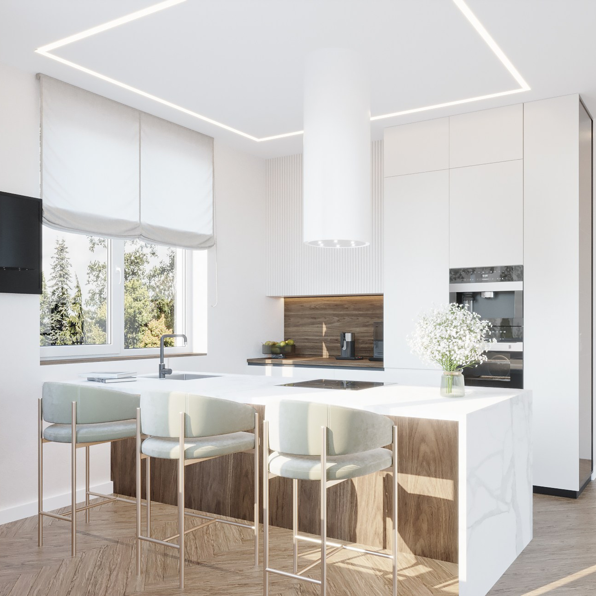 Дизайн-проект индивидуального жилого дома в Тверской области