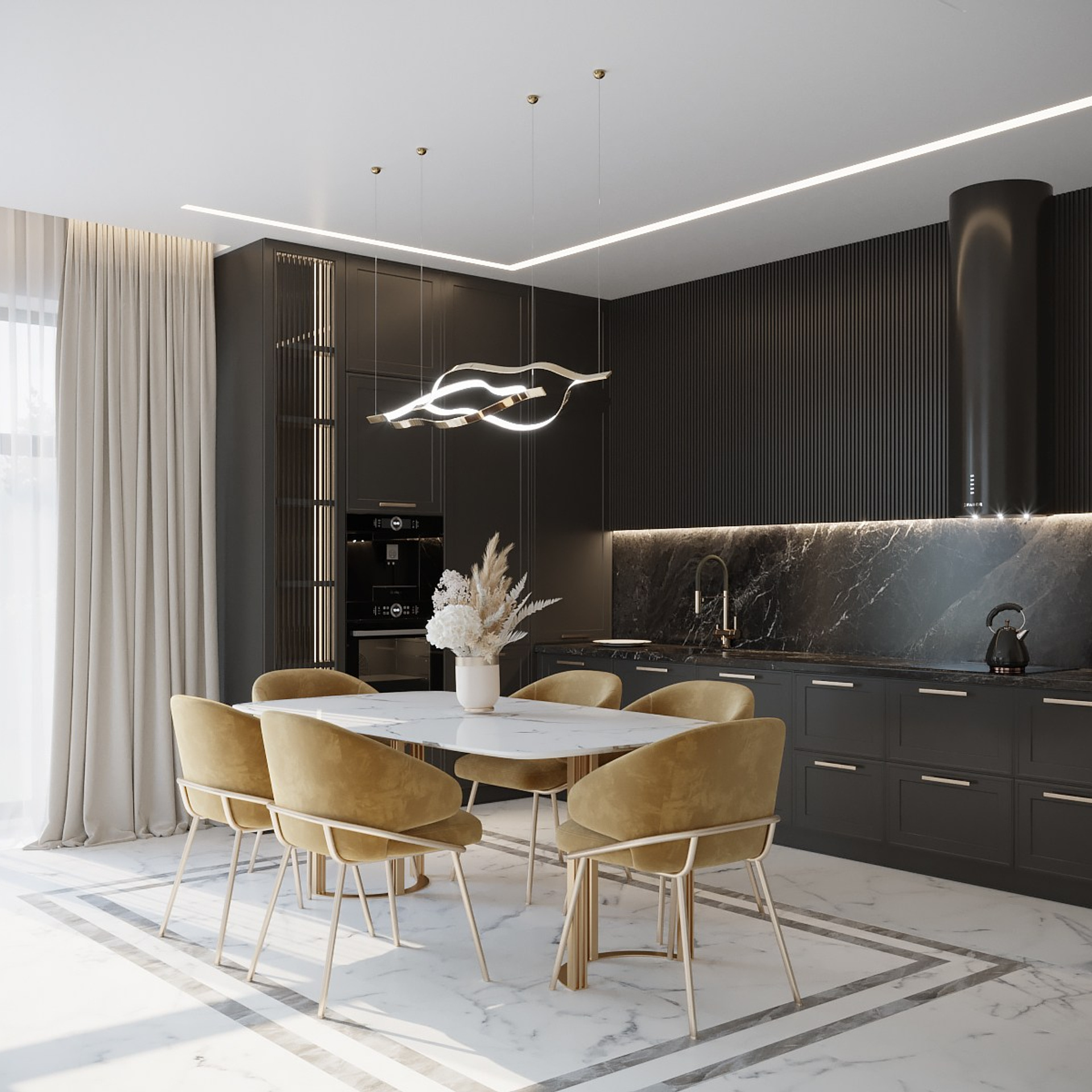 Дизайн-проект индивидуального жилого дома в Тверской области