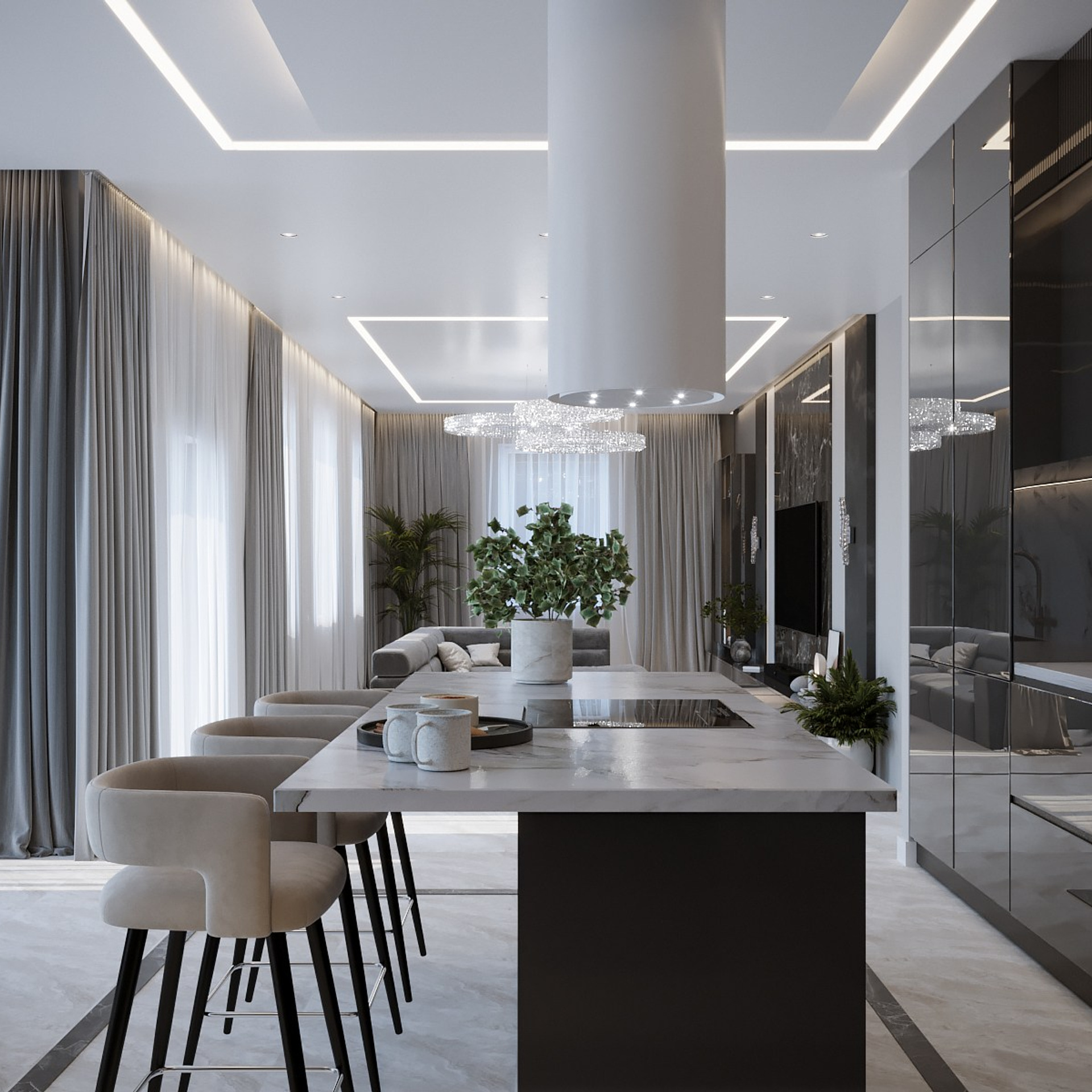 Дизайн-проект индивидуального жилого дома в Тверской области