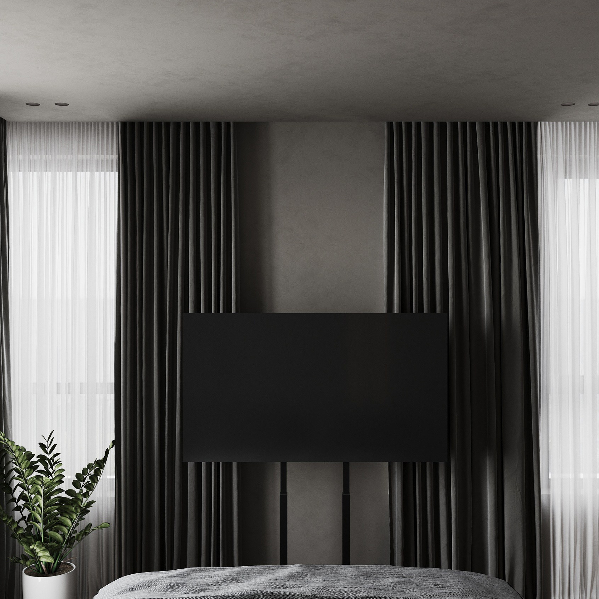 КВАРТИРА UNO 92,9 м². 3D визуализатор интерьера Елена Петрук