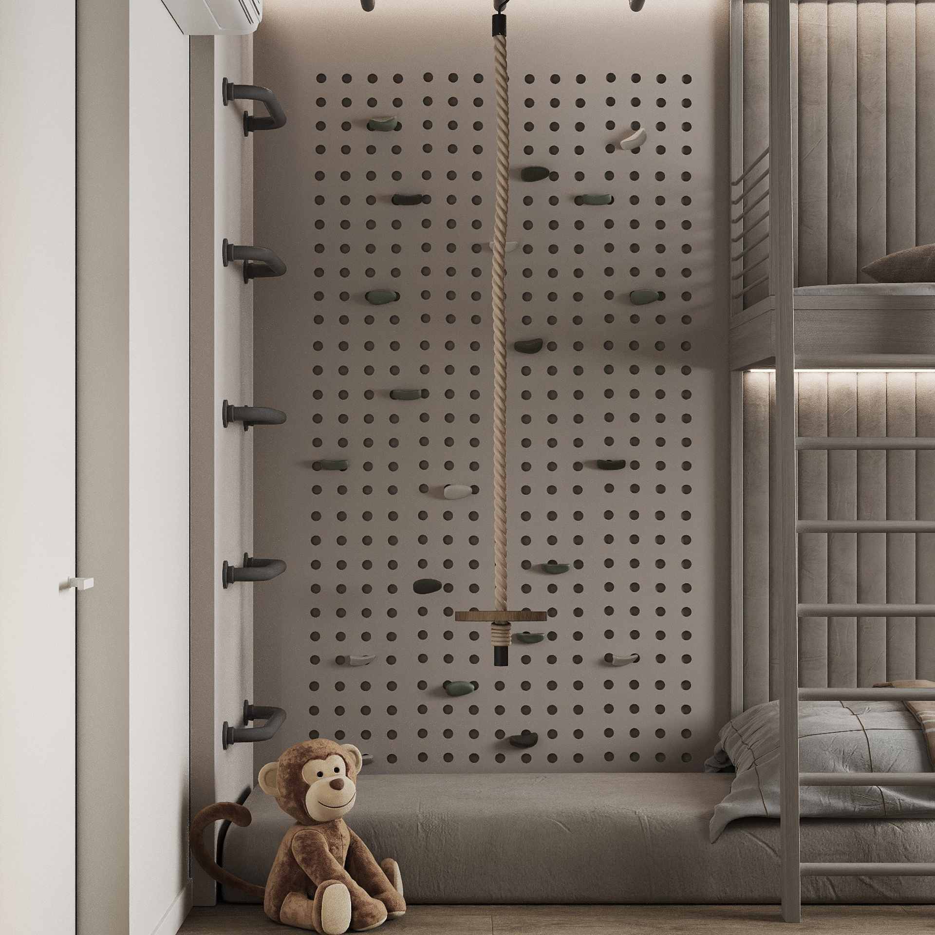 КВАРТИРА UNO 92,9 м². 3D визуализатор интерьера Елена Петрук