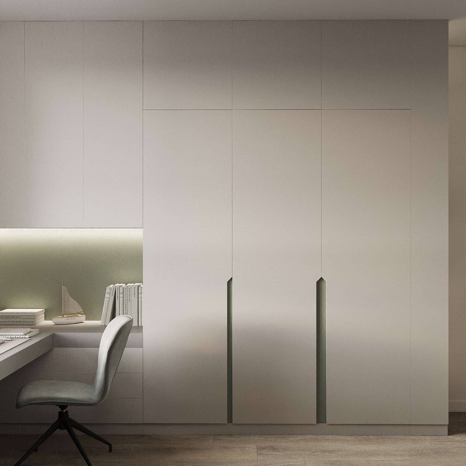 КВАРТИРА UNO 92,9 м². 3D визуализатор интерьера Елена Петрук