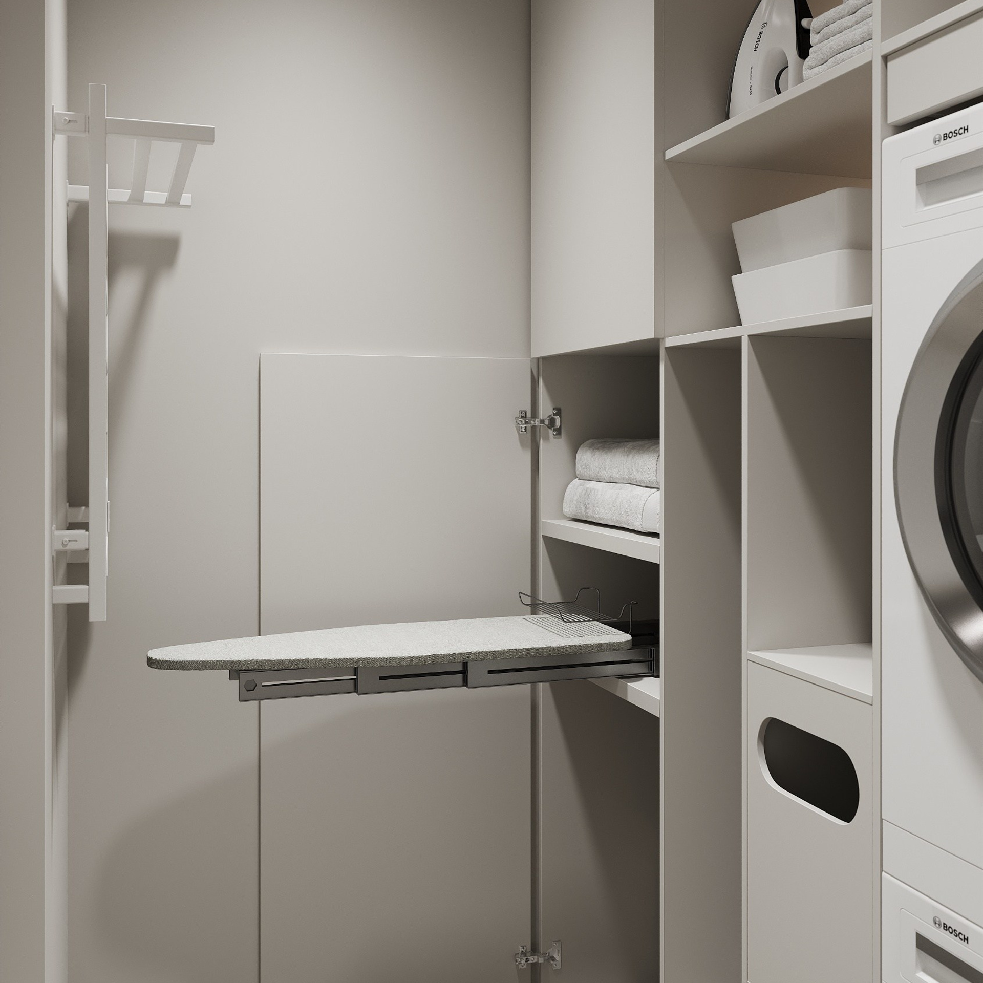 КВАРТИРА UNO 92,9 м². 3D визуализатор интерьера Елена Петрук