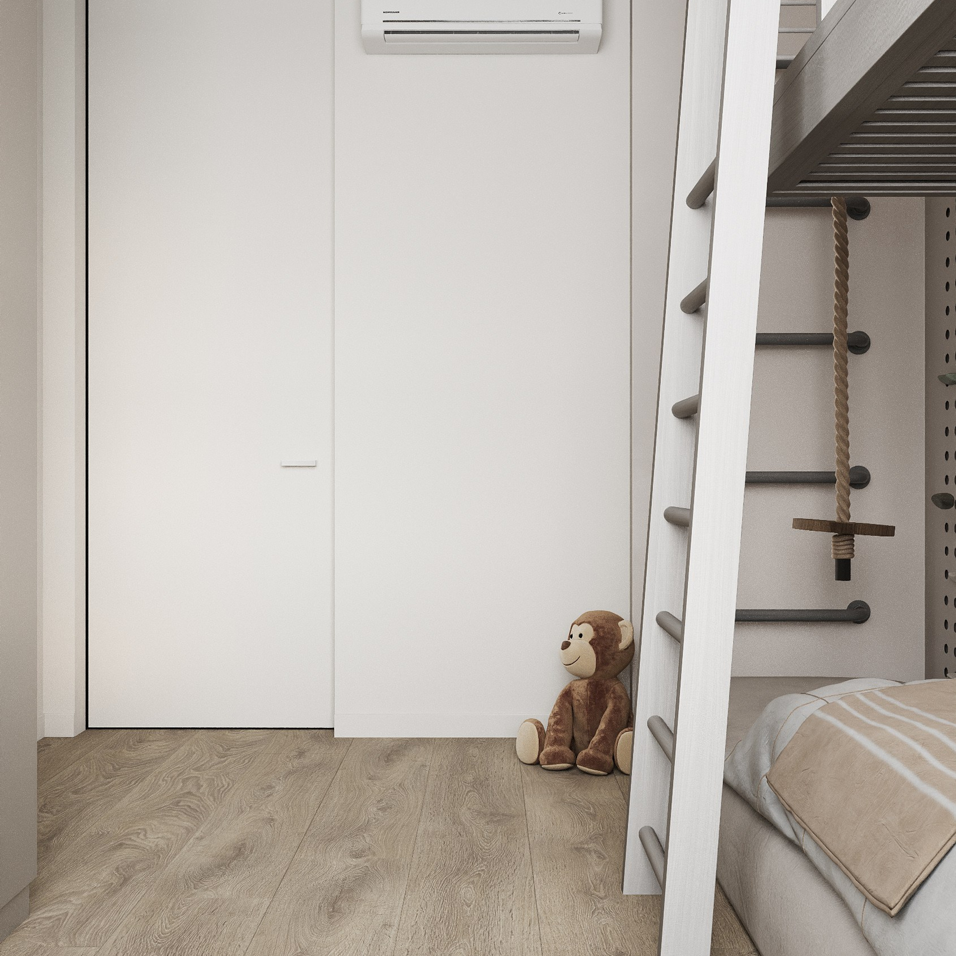 КВАРТИРА UNO 92,9 м². 3D визуализатор интерьера Елена Петрук