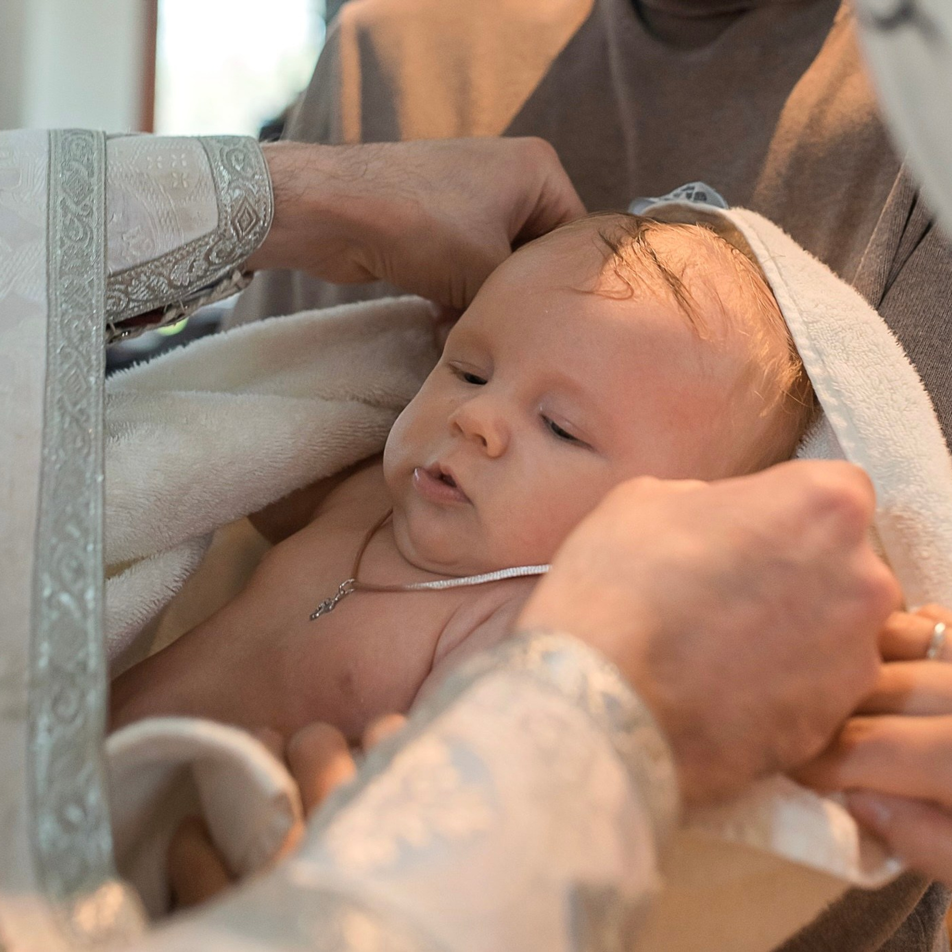 Таинство Крещения. Фотограф новорожденных в Санкт-Петербурге Юлия Борисова