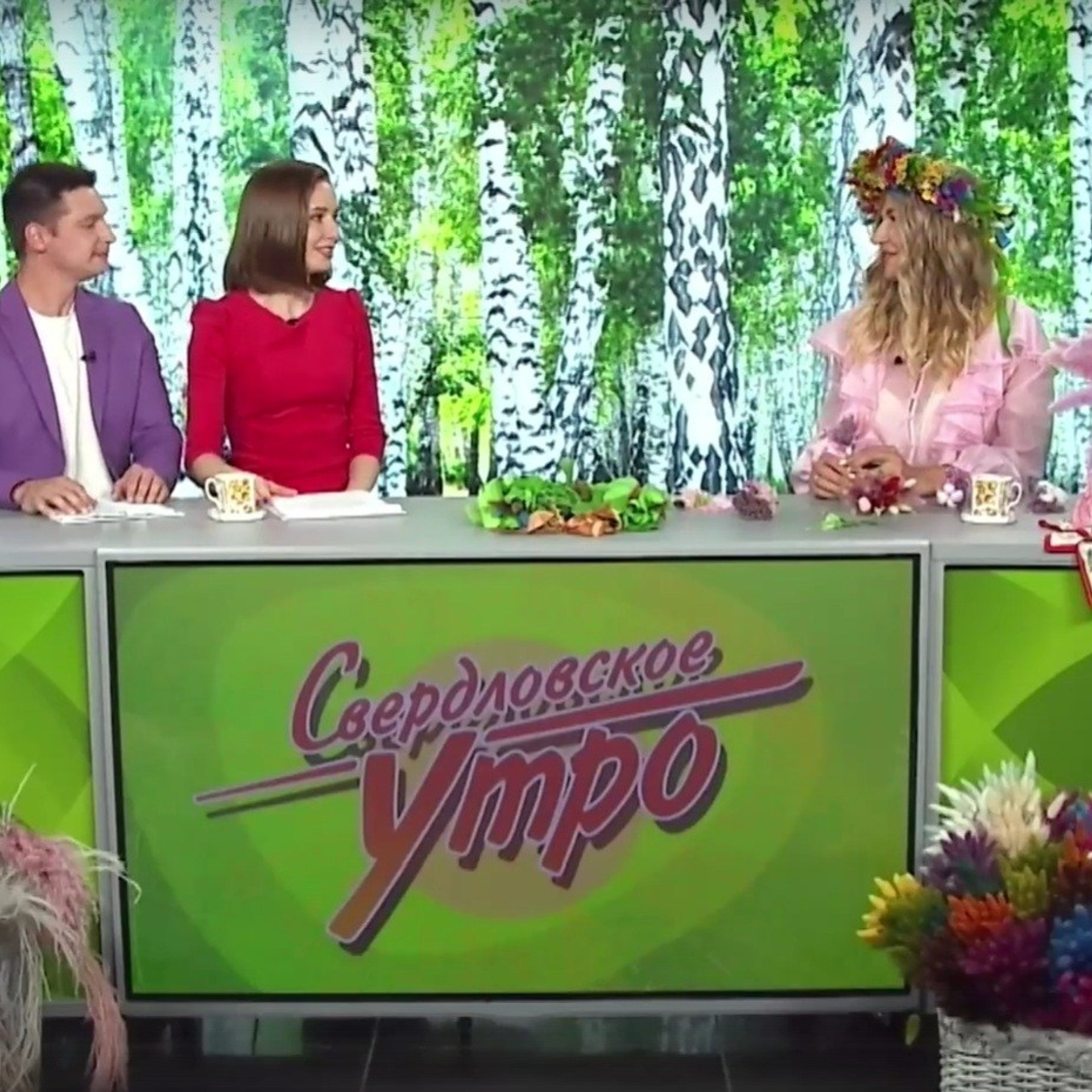 Мастер-класс на Ивана Купалу. Флористическая симфония. Авторские украшения