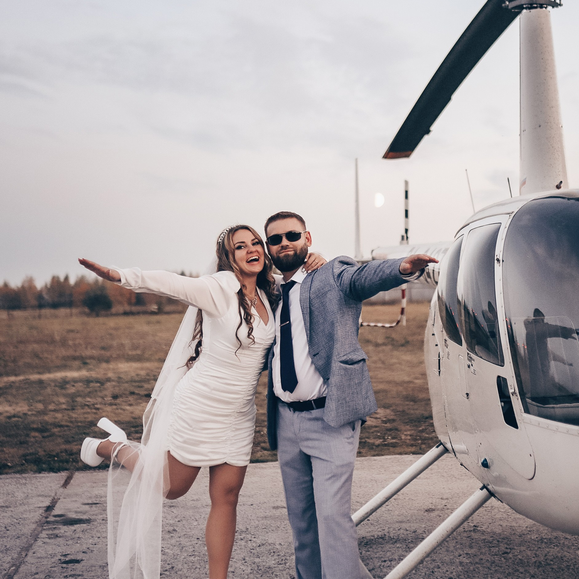 Парк Царицыно, ресторан, вертолет