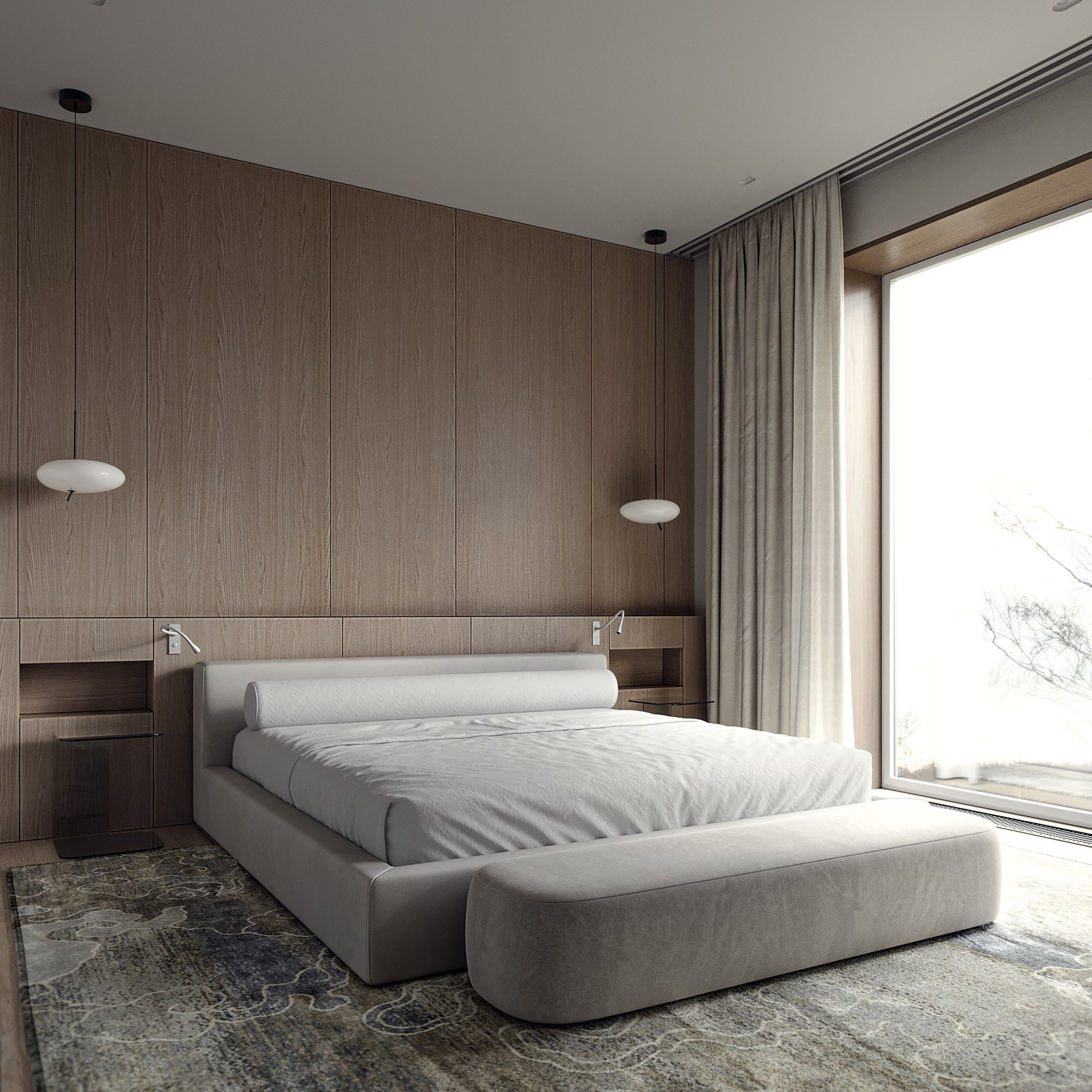 Design and 3D visualization for designer Ekaterina Lebedeva