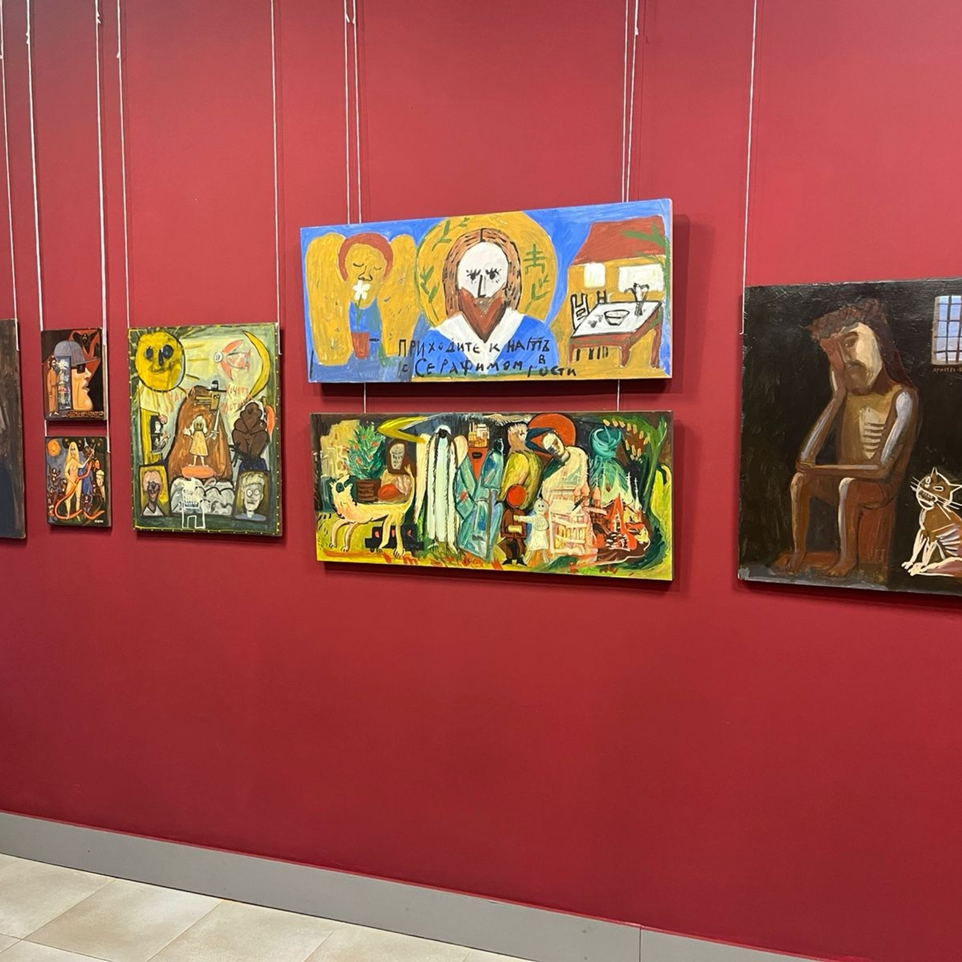 «Встреча в колокольне после 4-х». Ассоциация художников монументалистов г. Москва