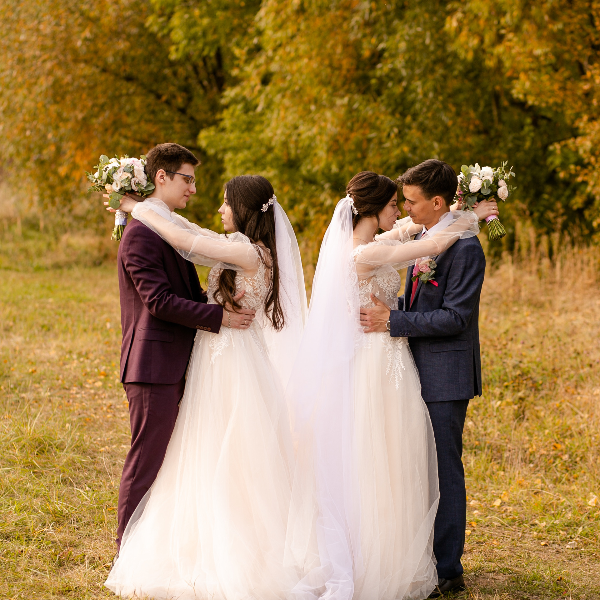 Свадьба двойняшек