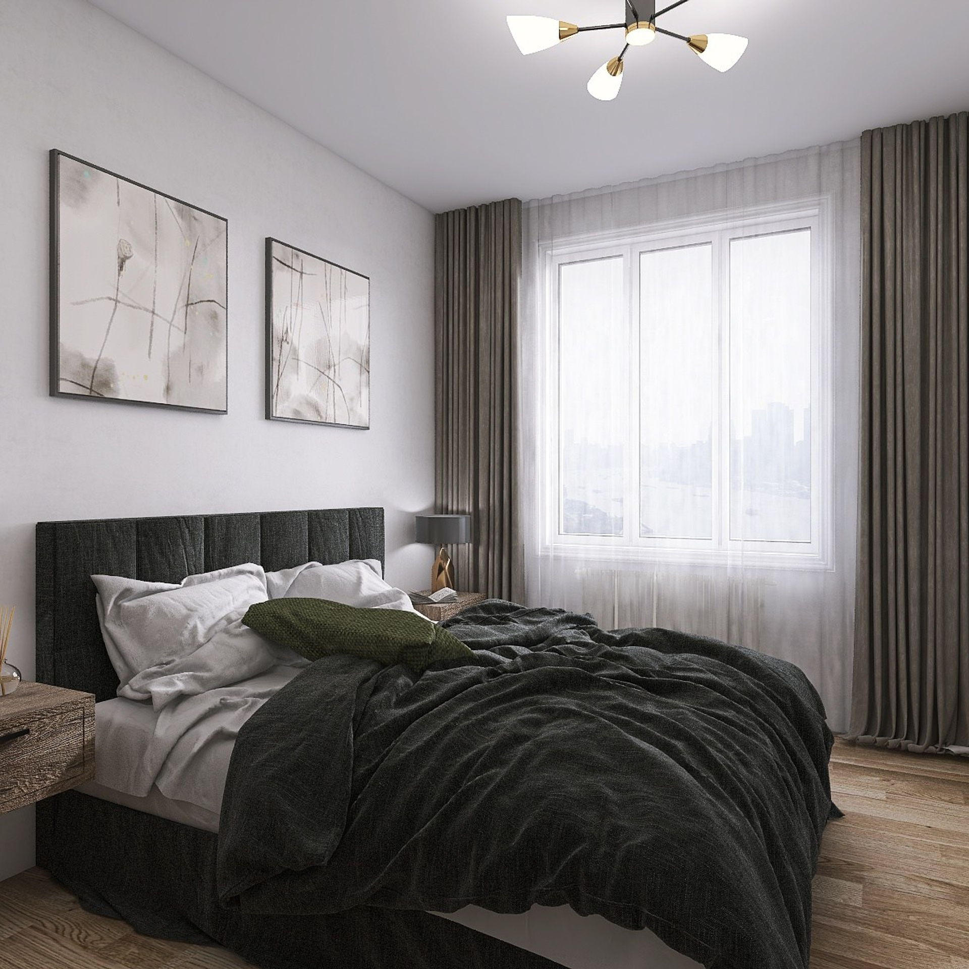 Квартира 57 м²