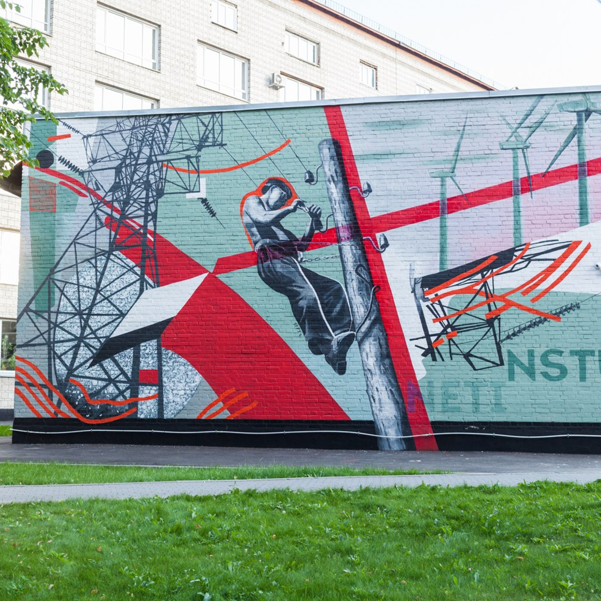 Murals. Янина болдырева Yanina Boldyreva