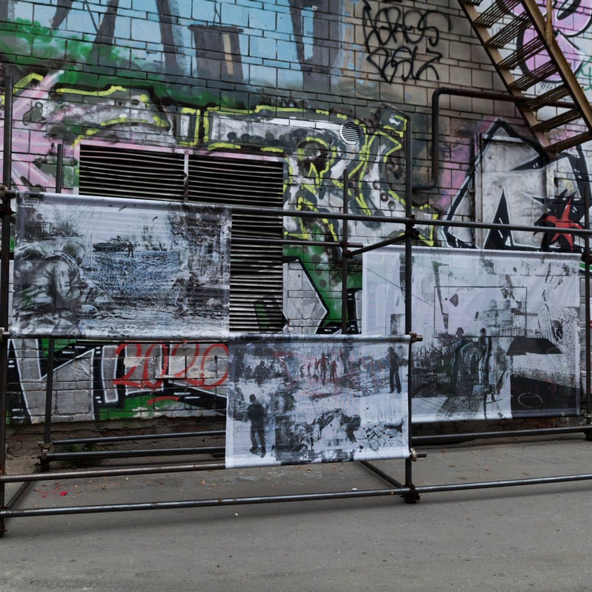 Murals. Янина болдырева Yanina Boldyreva