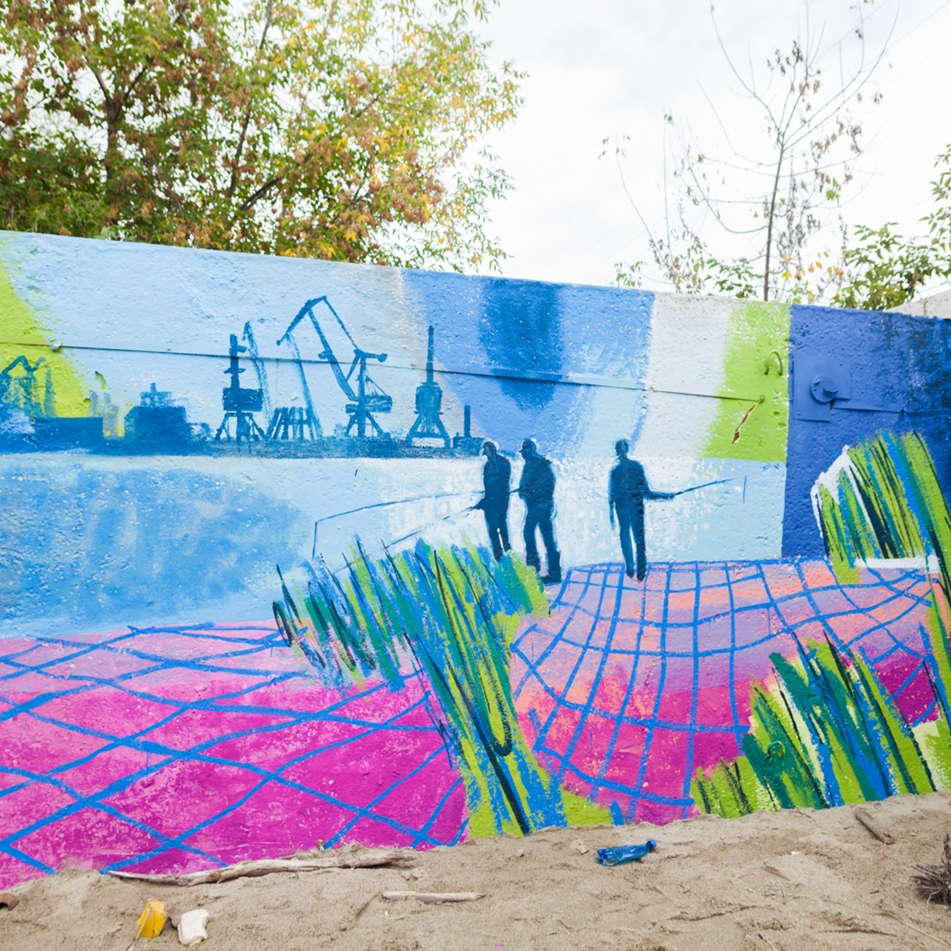 Murals. Янина болдырева Yanina Boldyreva