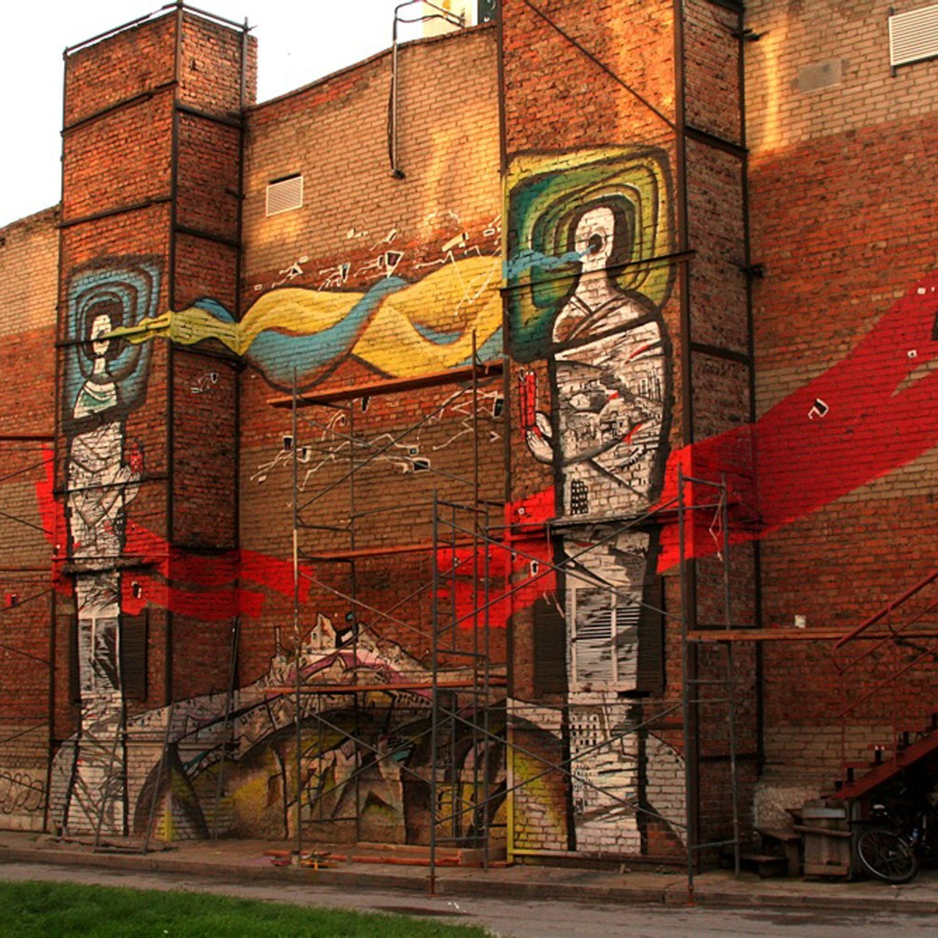 Murals. Янина болдырева Yanina Boldyreva