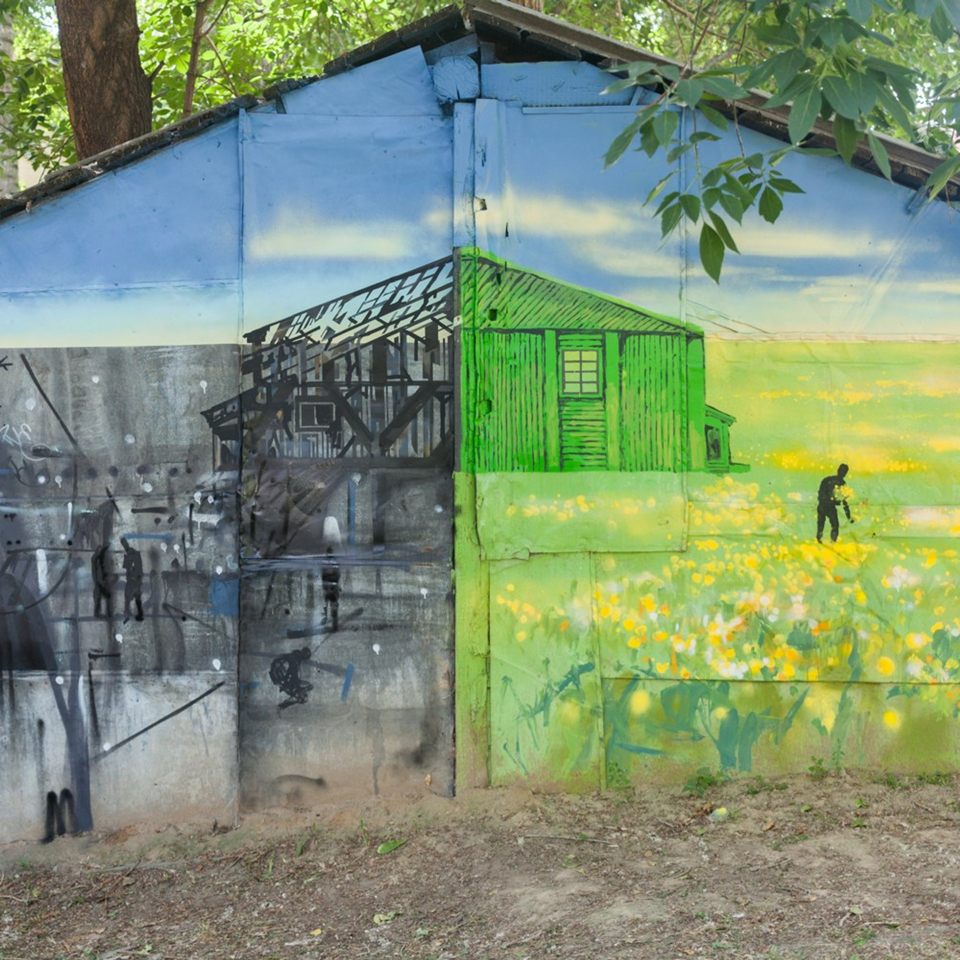 Murals. Янина болдырева Yanina Boldyreva