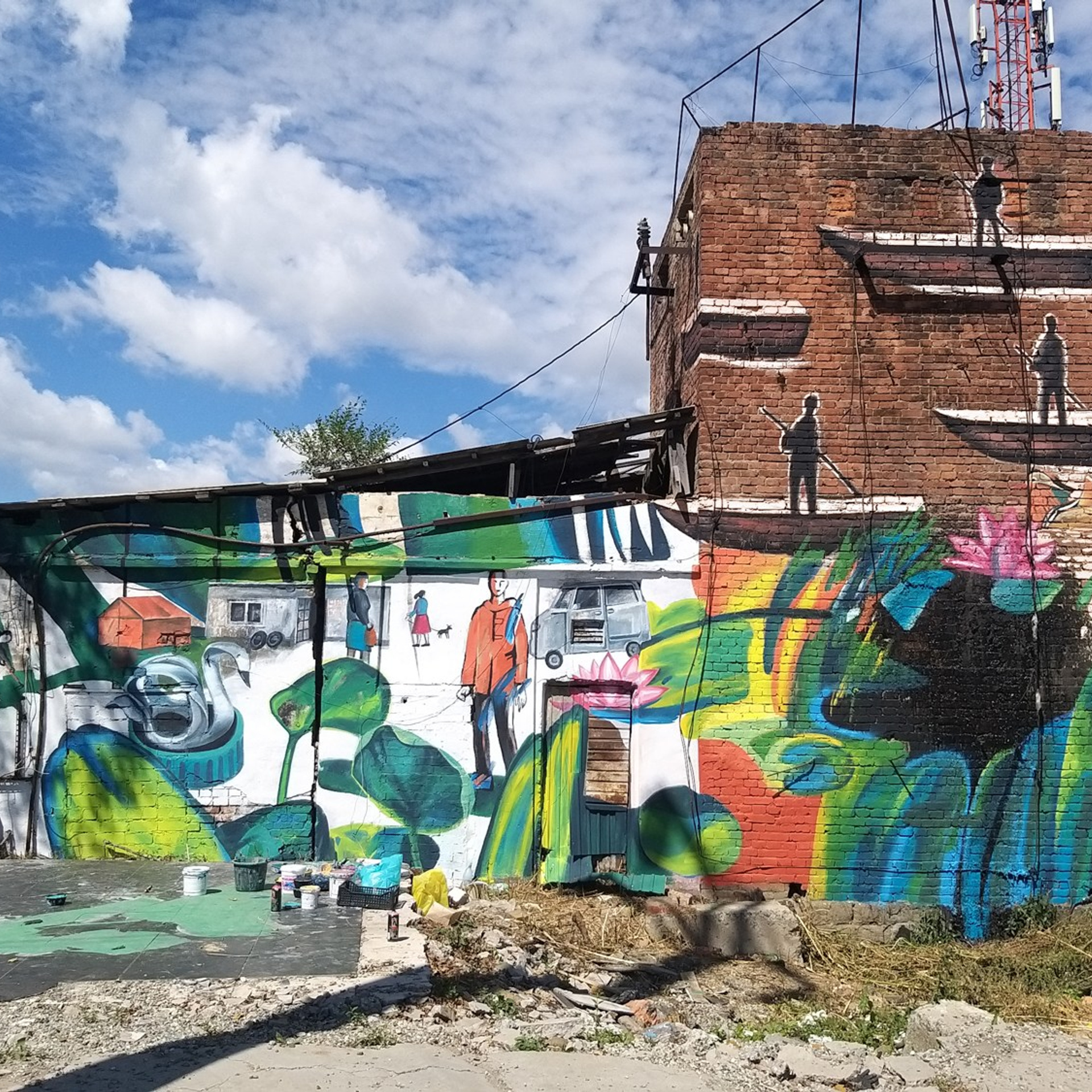 Murals. Янина болдырева Yanina Boldyreva