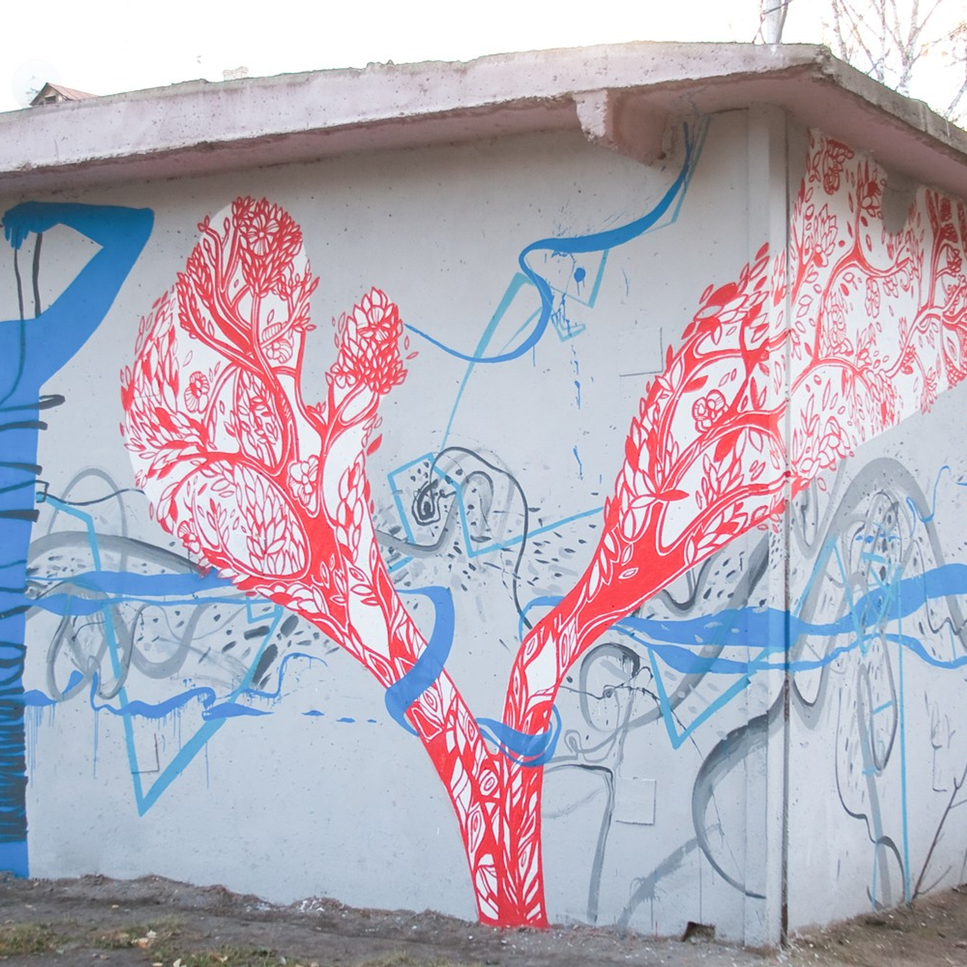Murals. Янина болдырева Yanina Boldyreva