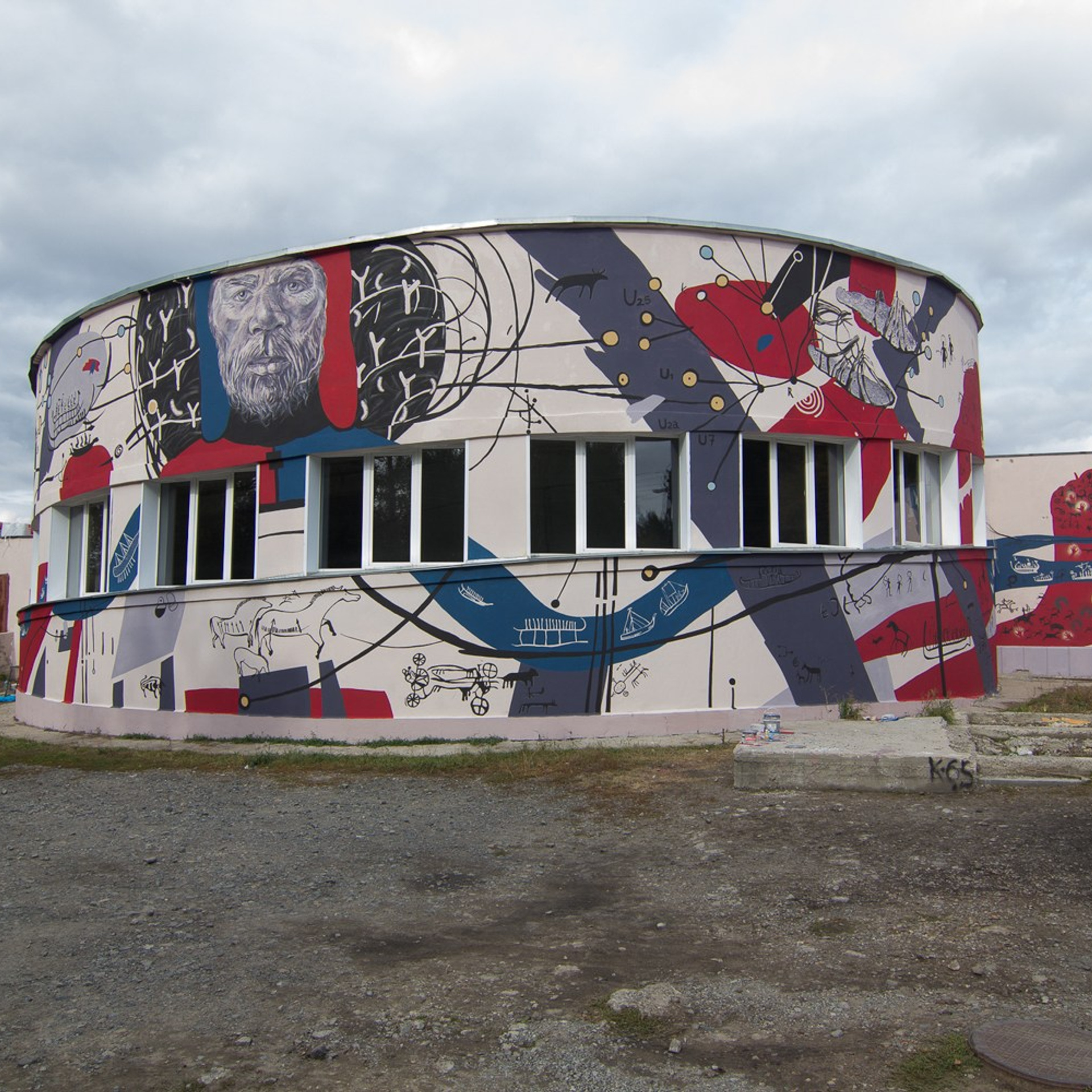 Murals. Янина болдырева Yanina Boldyreva