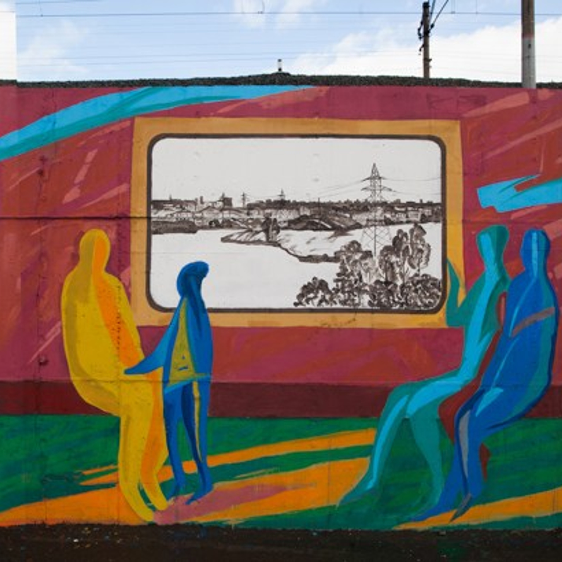 Murals. Янина болдырева Yanina Boldyreva