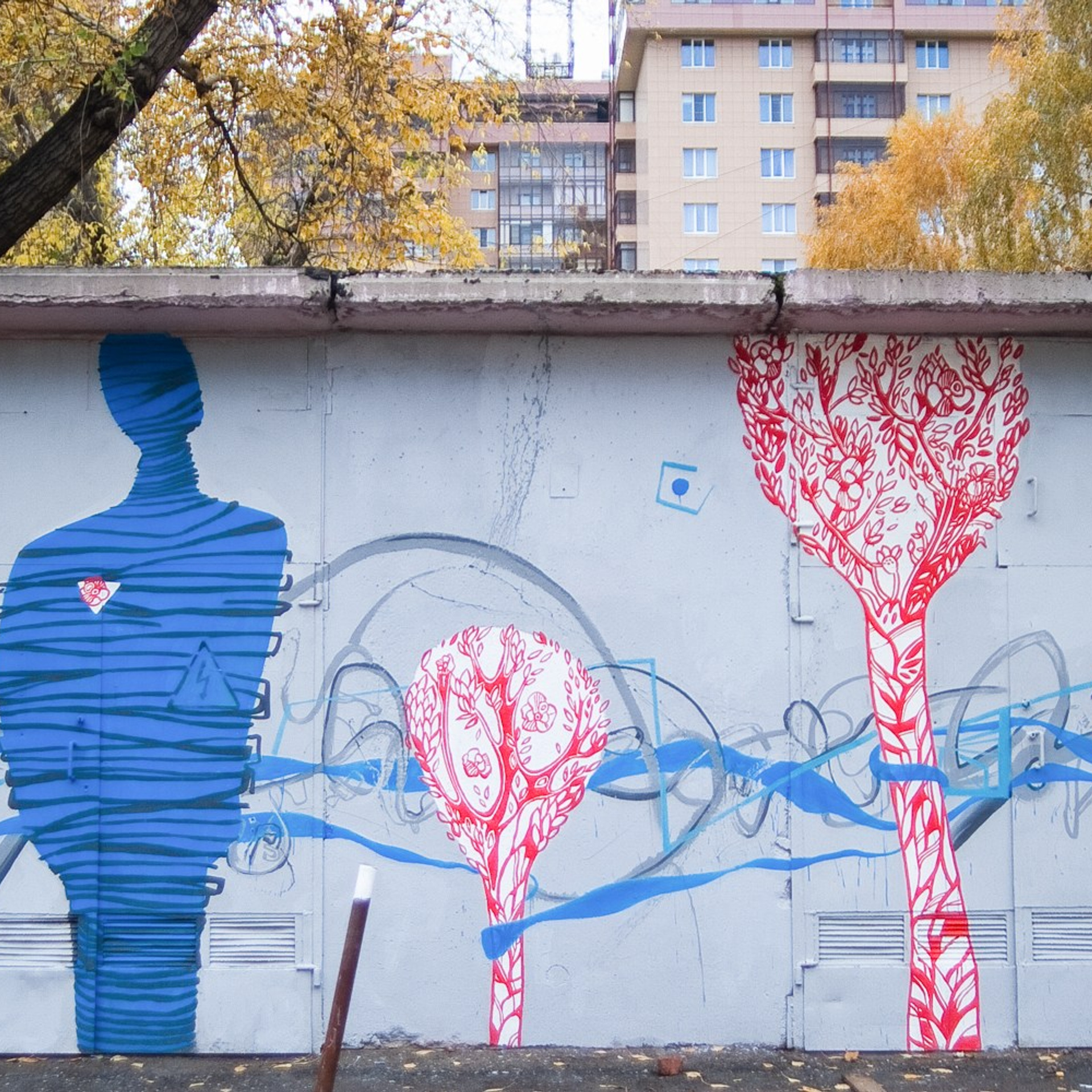 Murals. Янина болдырева Yanina Boldyreva
