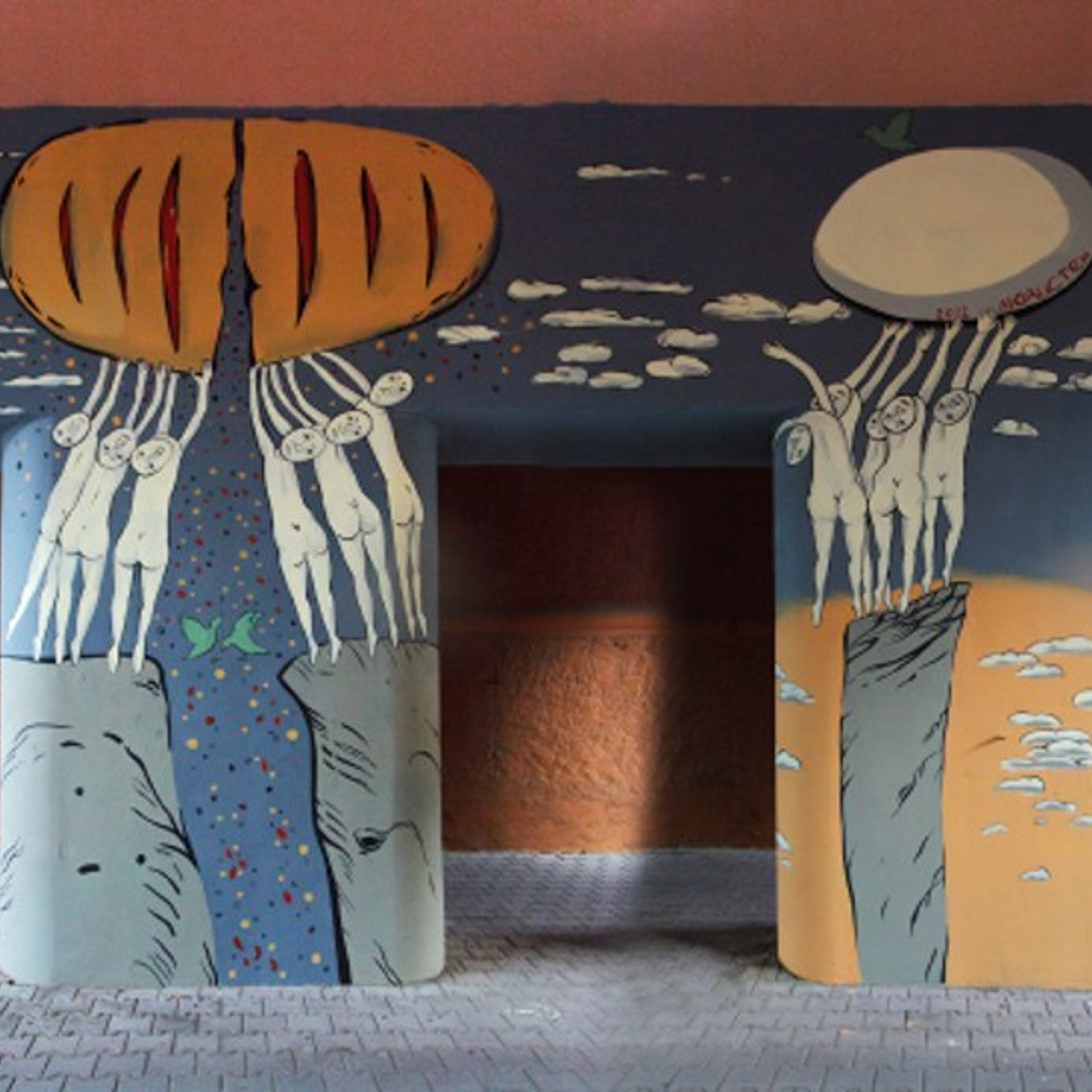 Murals. Янина болдырева Yanina Boldyreva