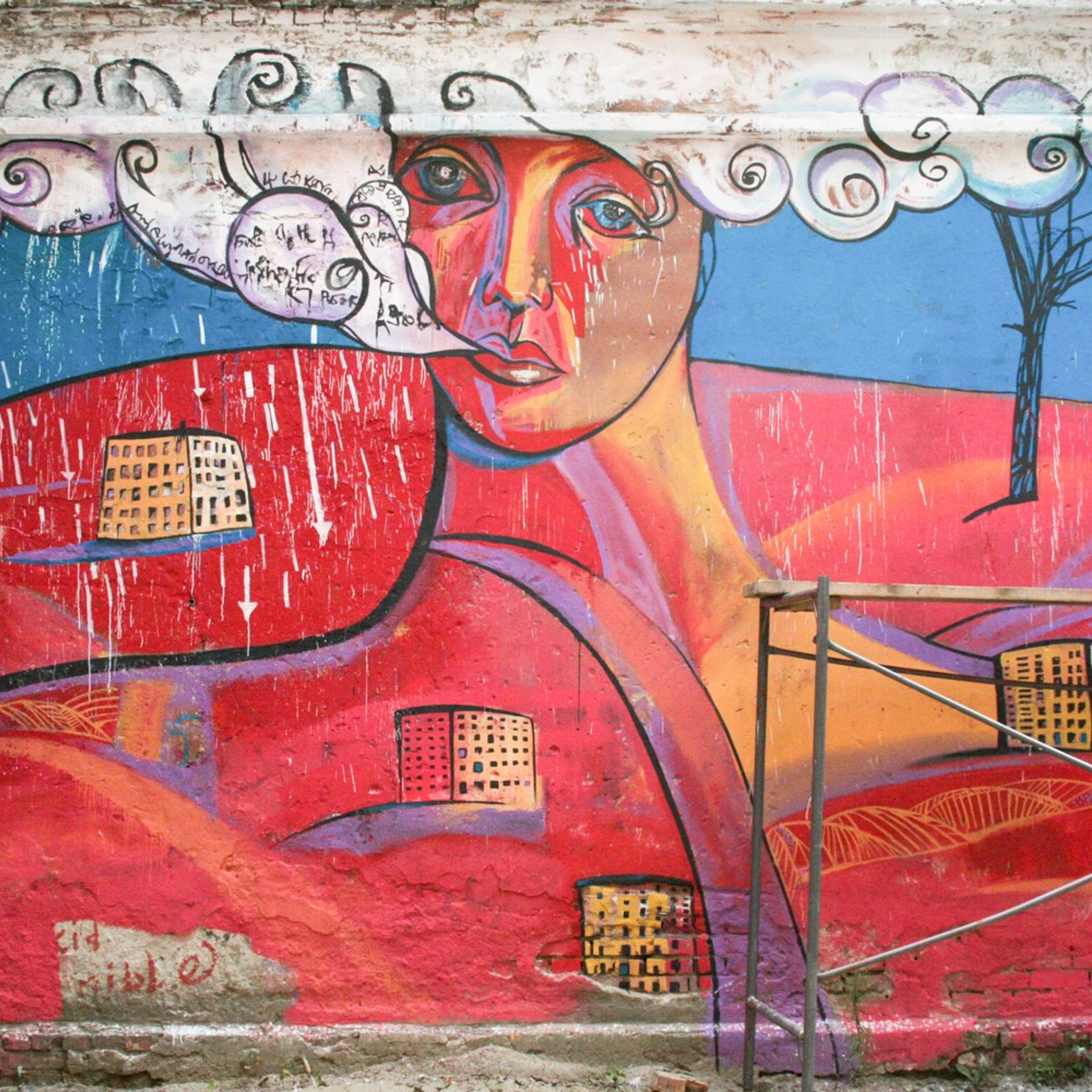 Murals. Янина болдырева Yanina Boldyreva
