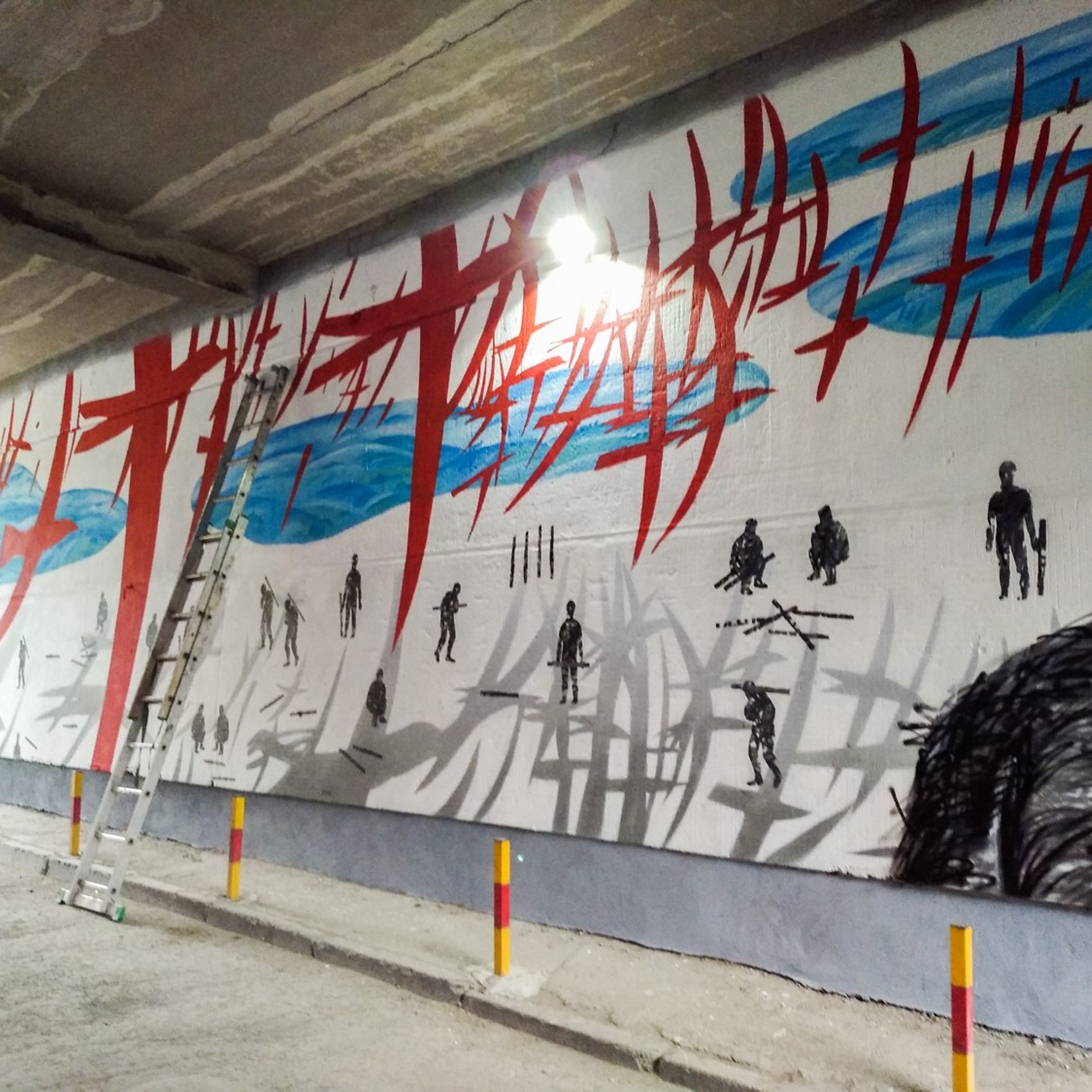 Murals. Янина болдырева Yanina Boldyreva