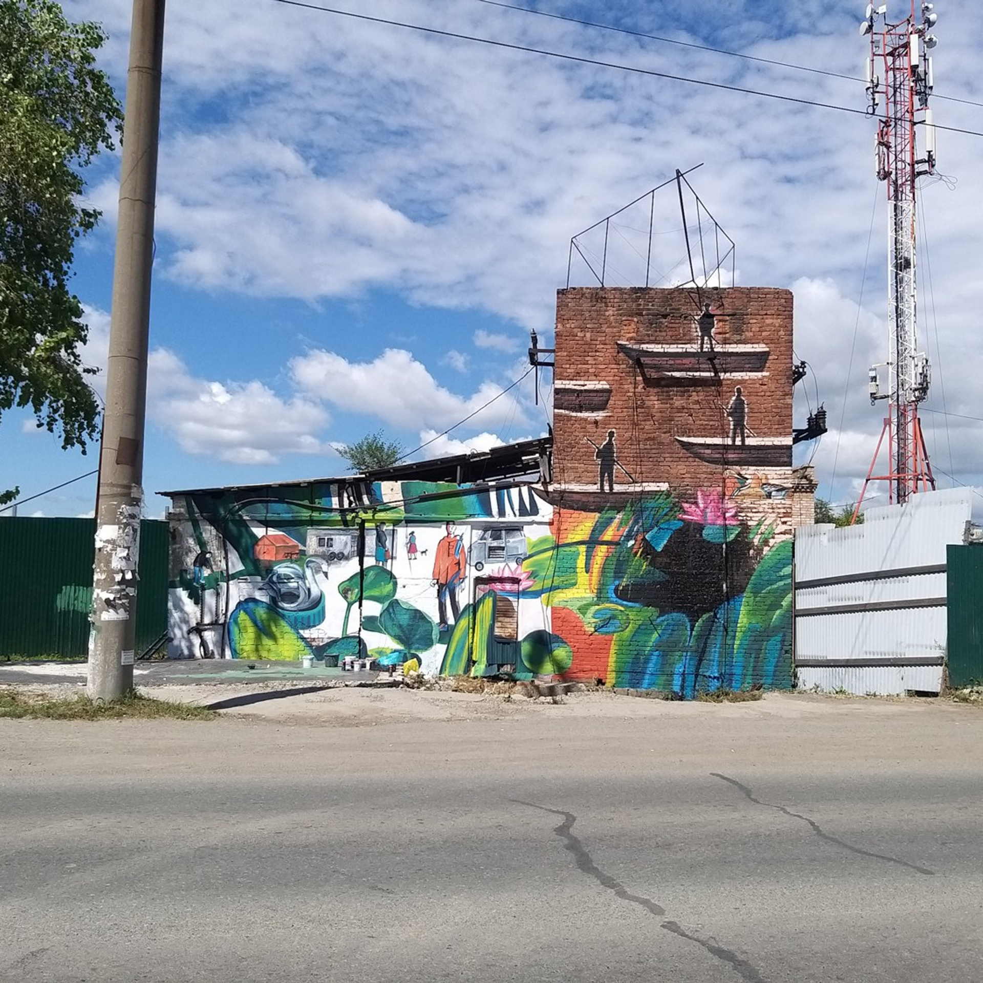 Murals. Янина болдырева Yanina Boldyreva