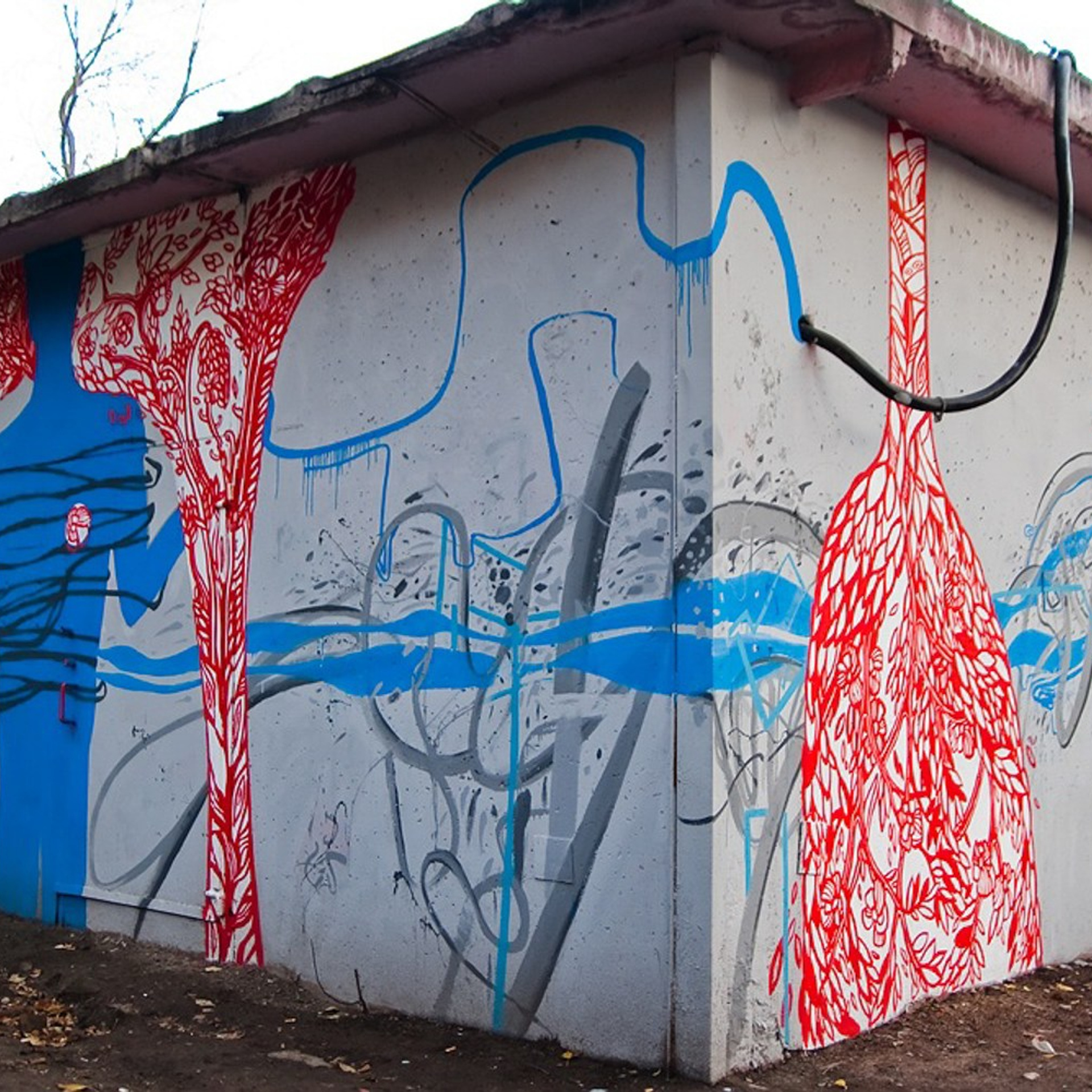 Murals. Янина болдырева Yanina Boldyreva