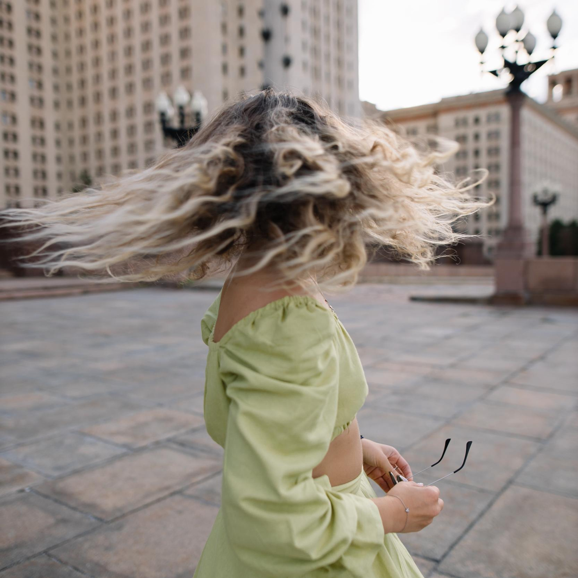 Солнце в волосах…