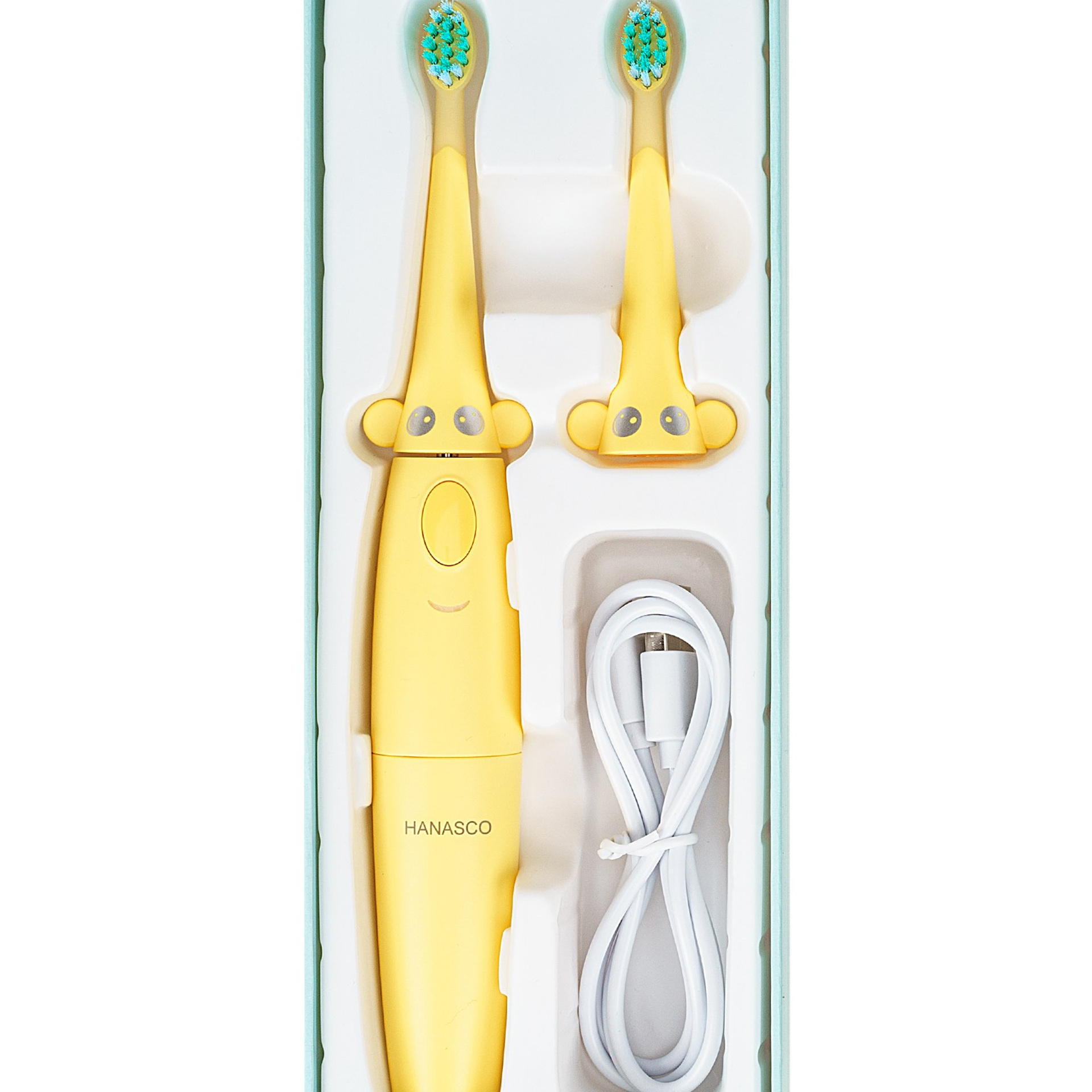 Предметная фотосъемка на белом фоне зубные щетки и комплектующие