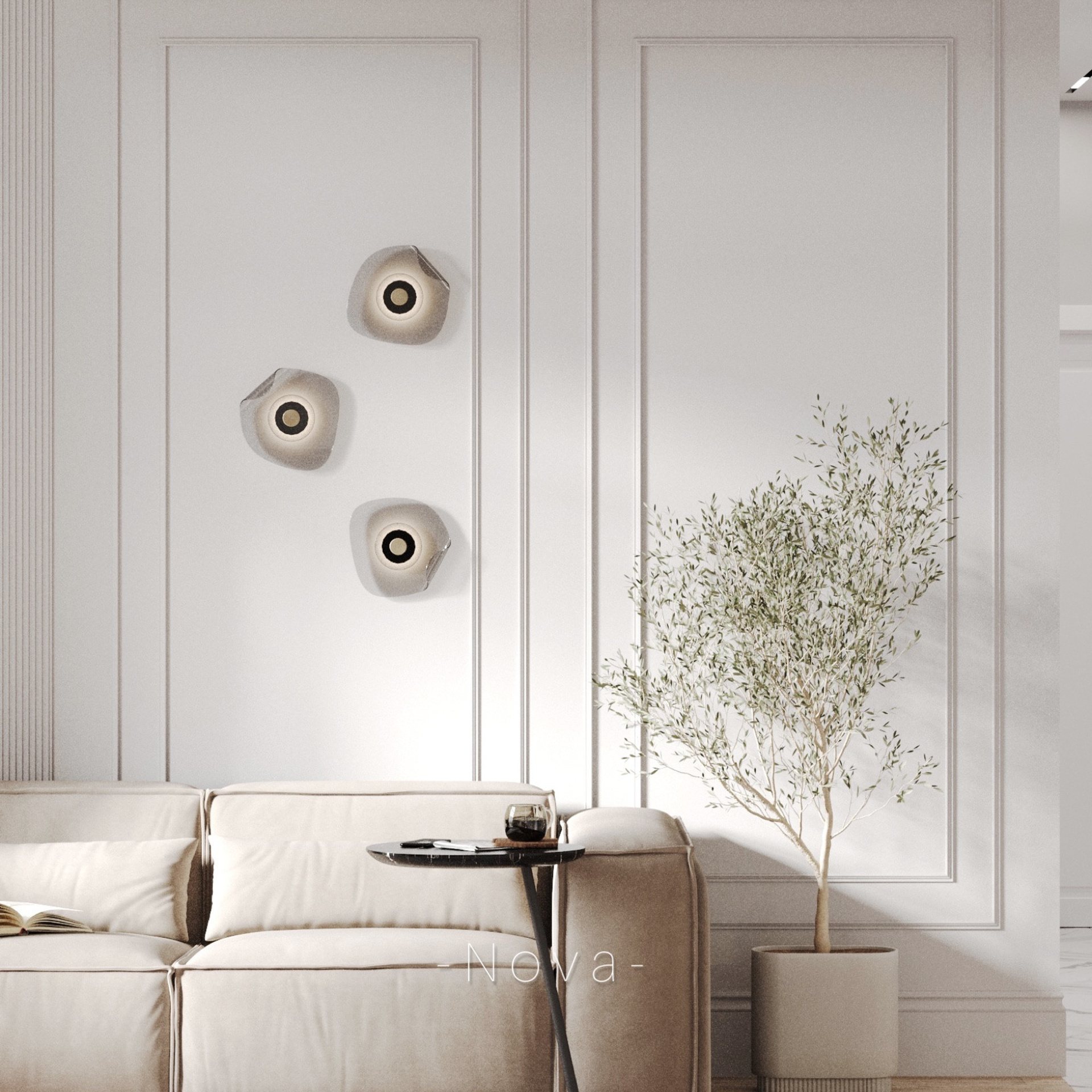 Светлая трёшка 50 м² для молодой семьи