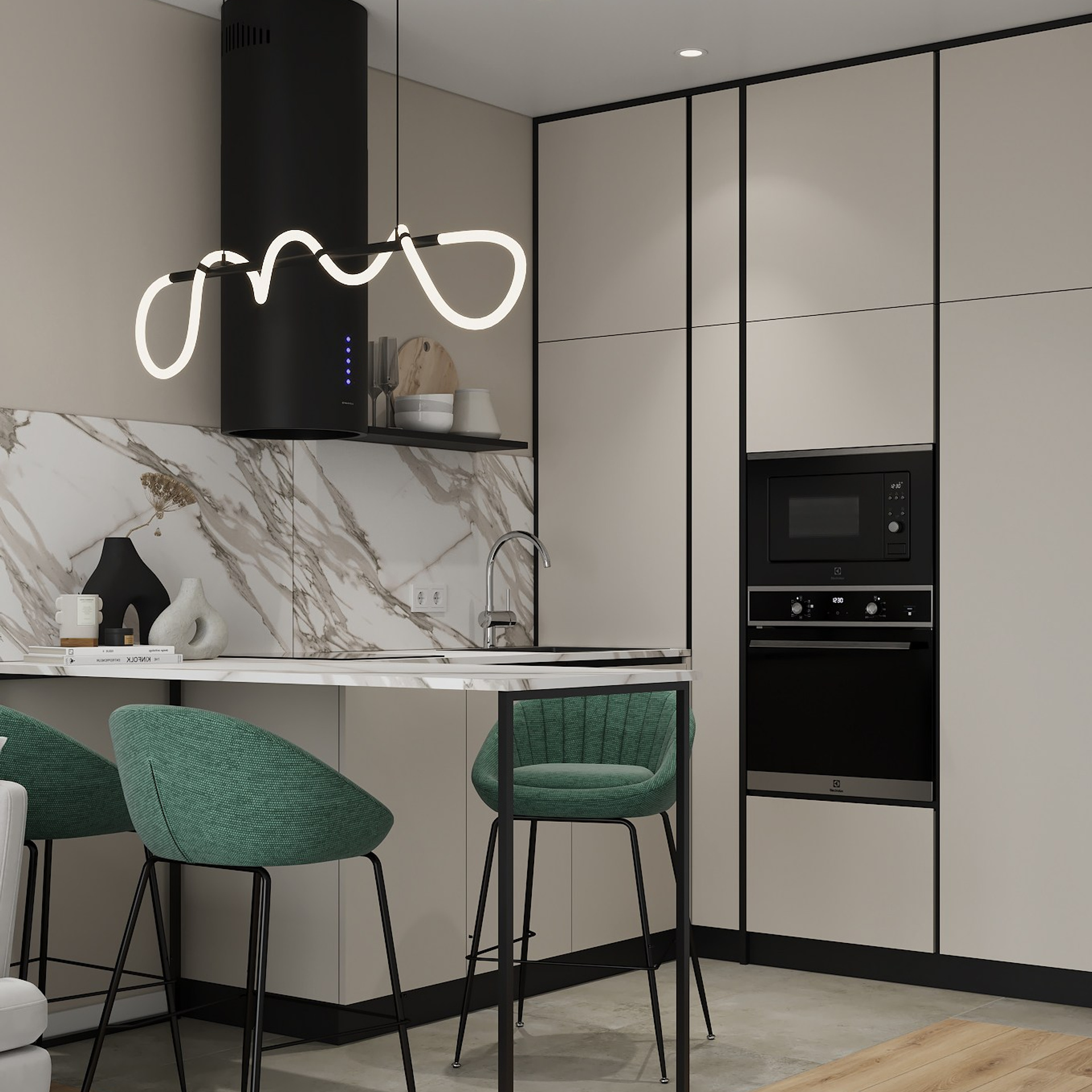 Квартира однокомнатная 32 м² для пары