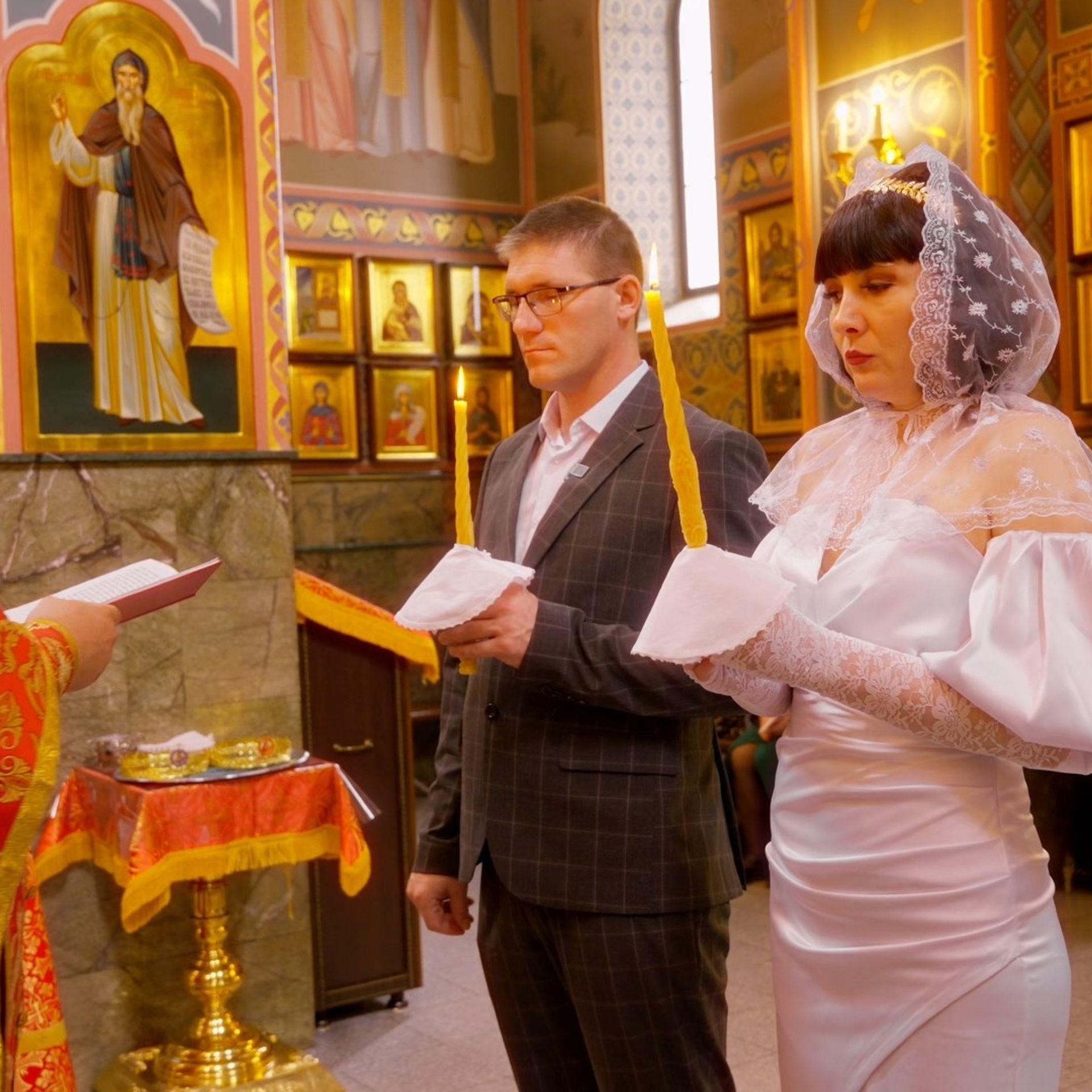 Светлана и Владимир. Венчание.