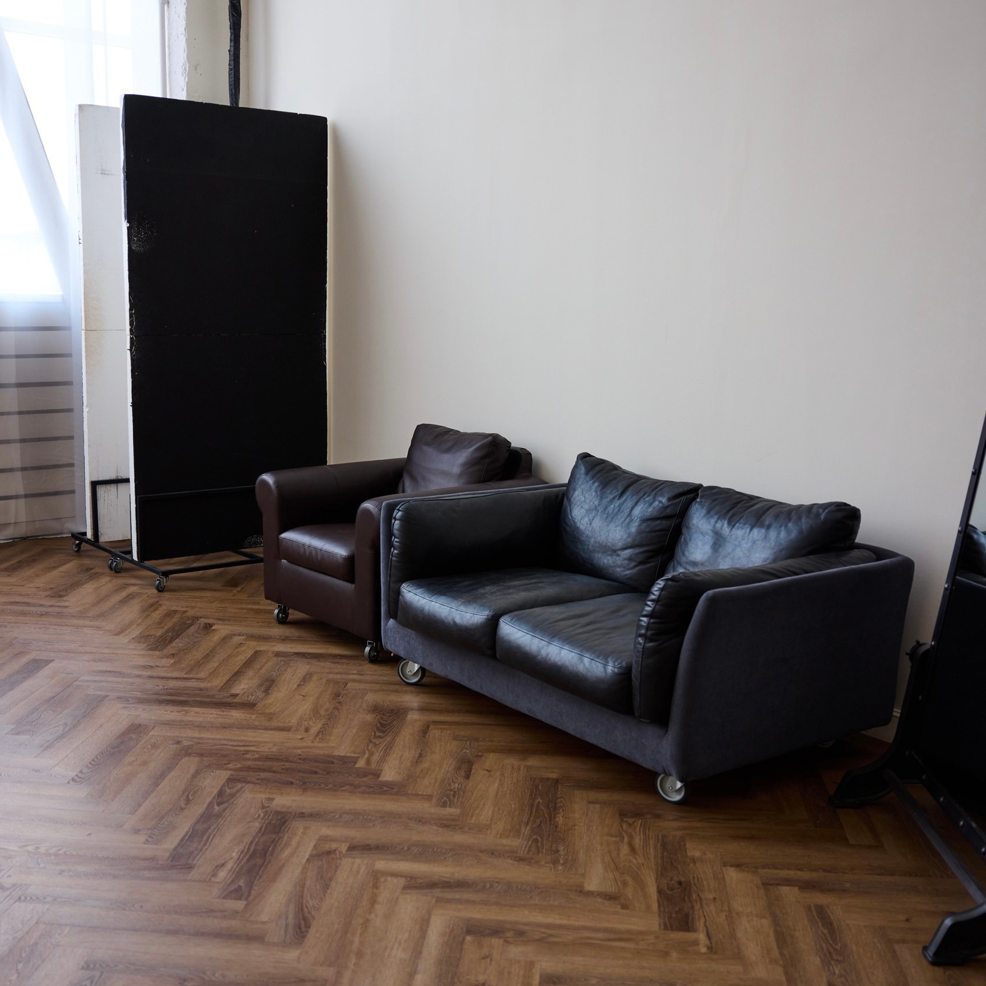 фотосессия в платье в студии