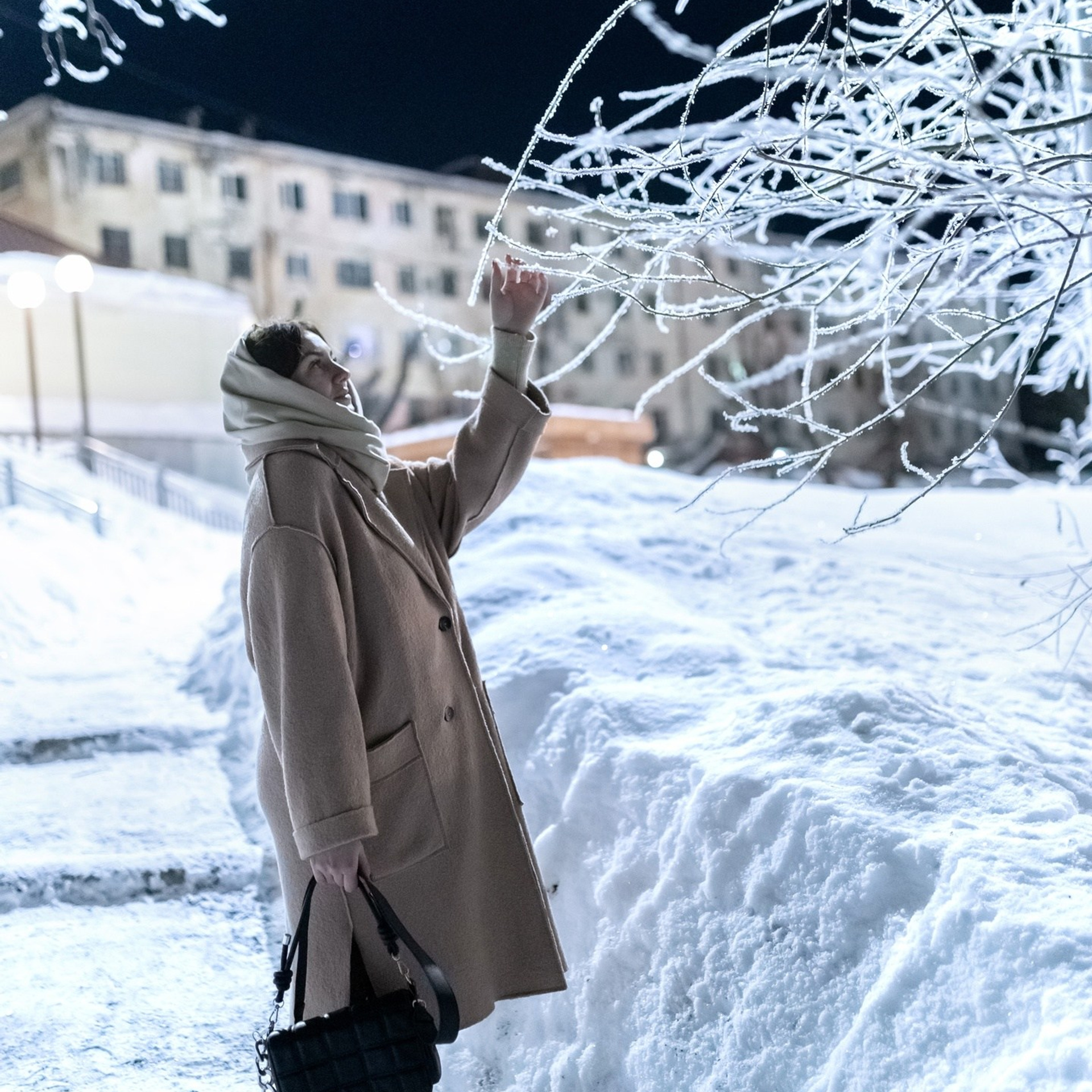 Фотопрогулка в Крещенскую ночь с Владиславой