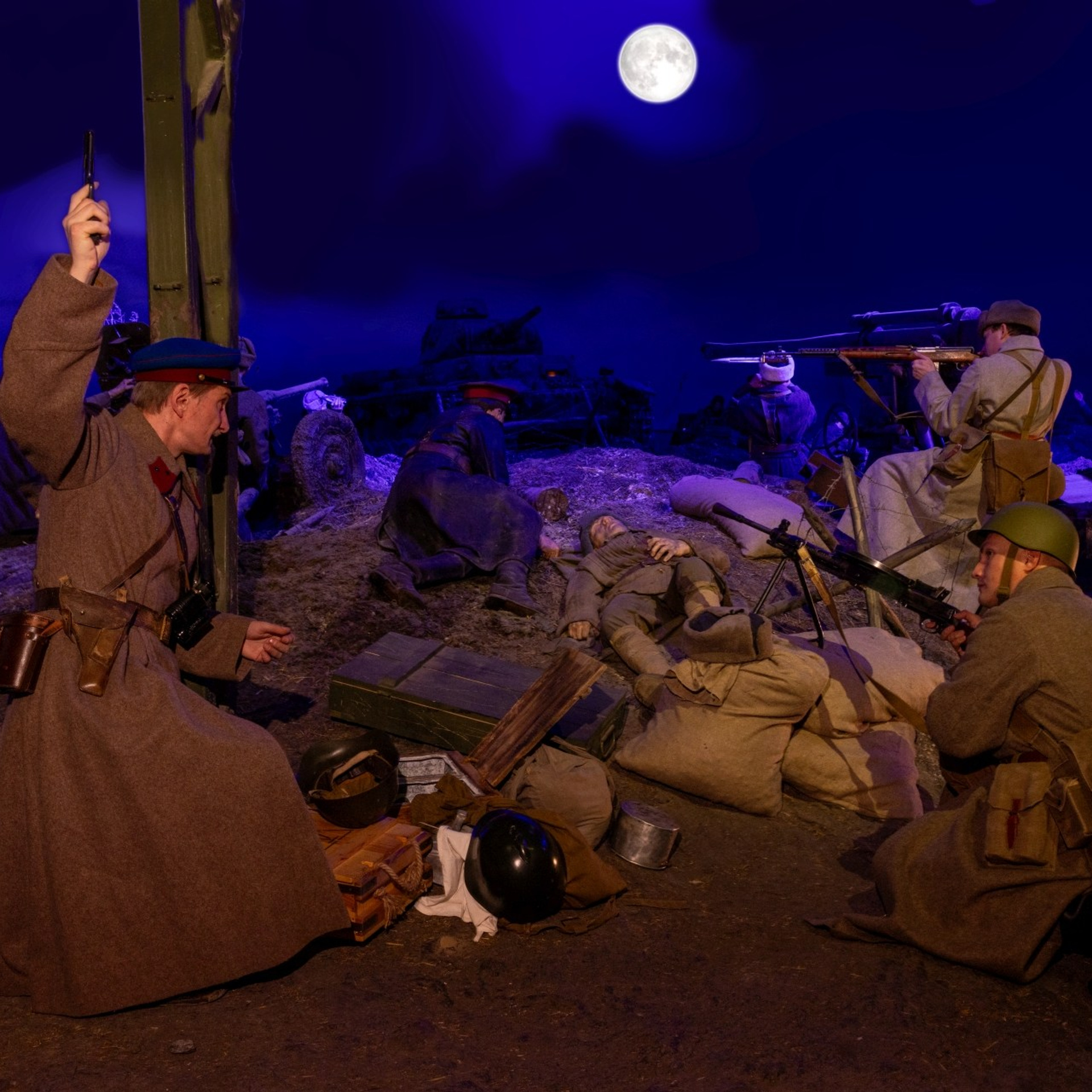 Реконструкторы Москвы, Калуги, Тулы в Музее Обороны Тулы.