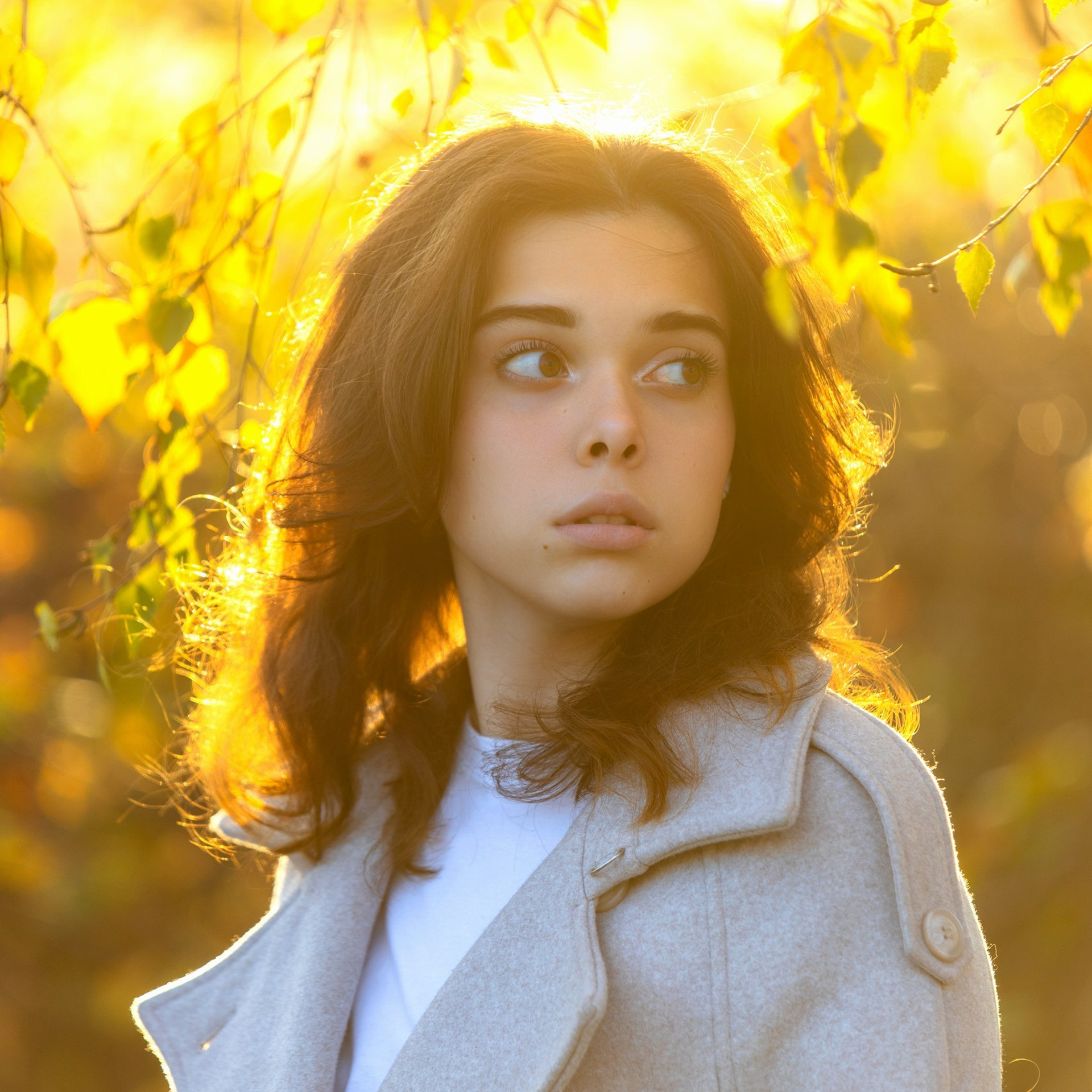 Осенняя прогулка Марии