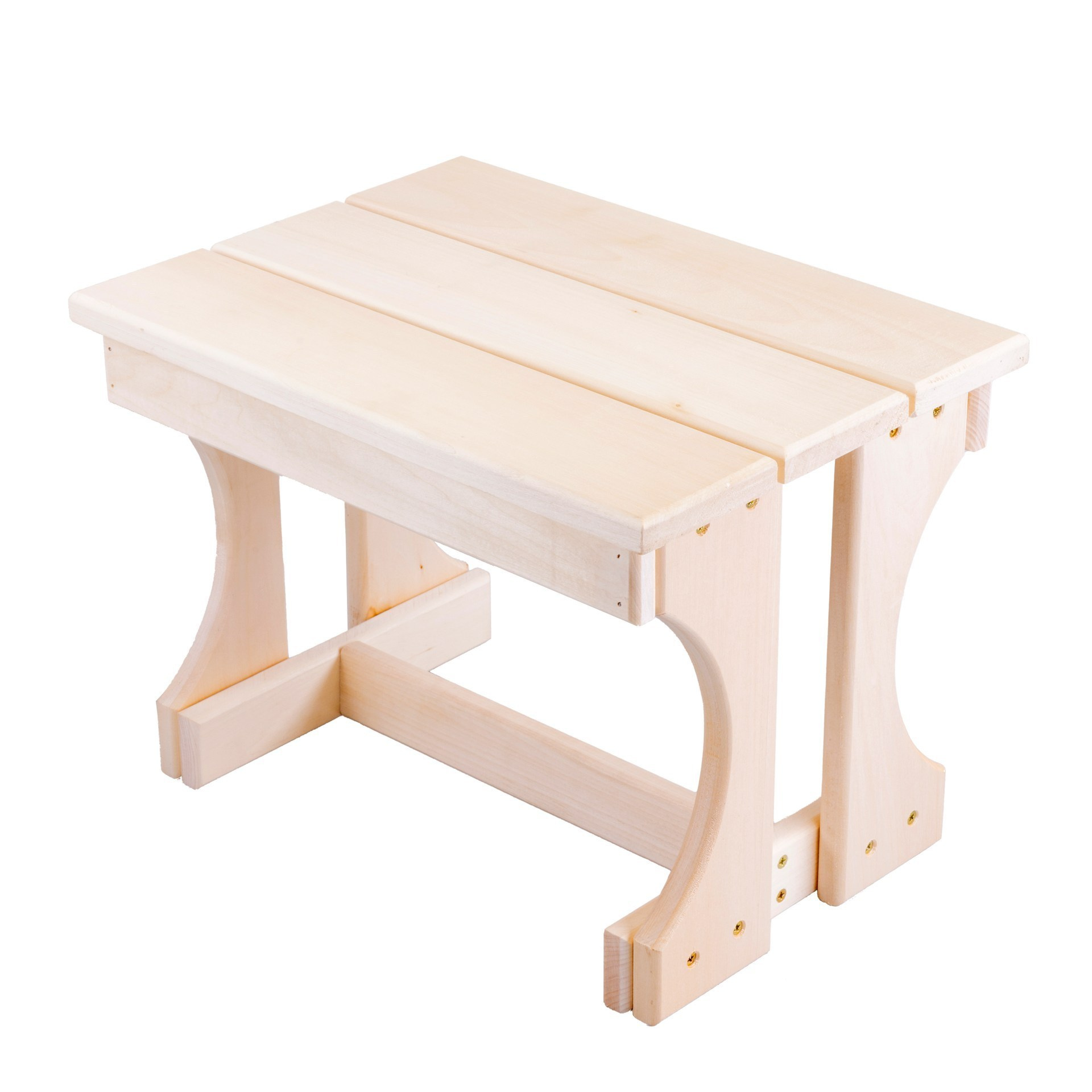 Изделия из дерева с вырезкой на белый фон.