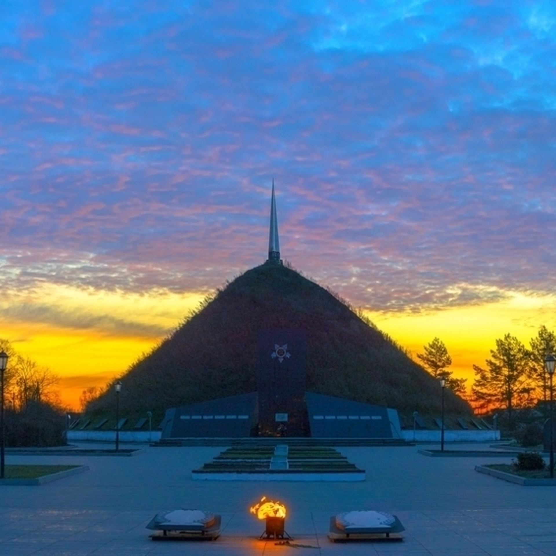 Курган Славы Героям Великой Отечественной Войны.